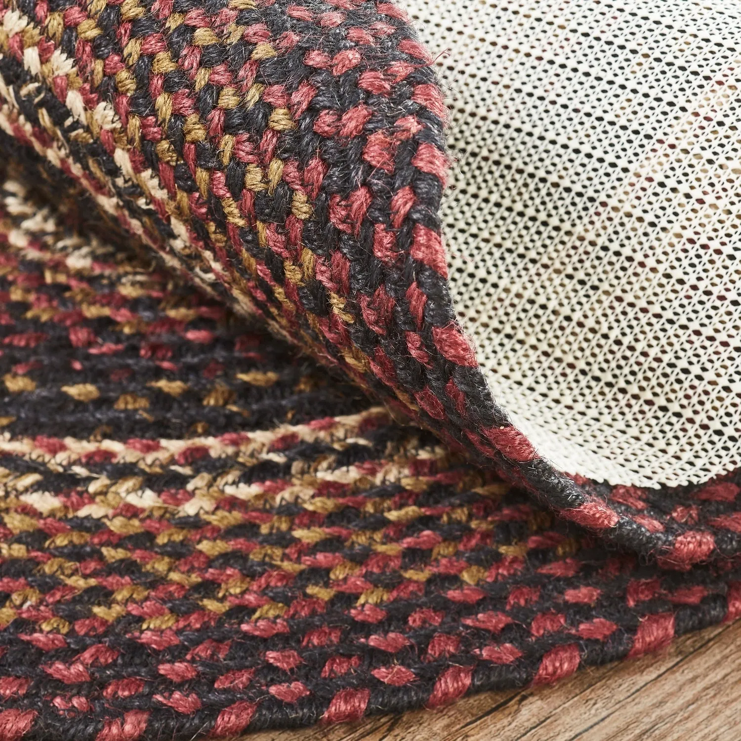 Beckham Jute Rug Oval w/ Pad 20x30 - 20 x 30 Oval
