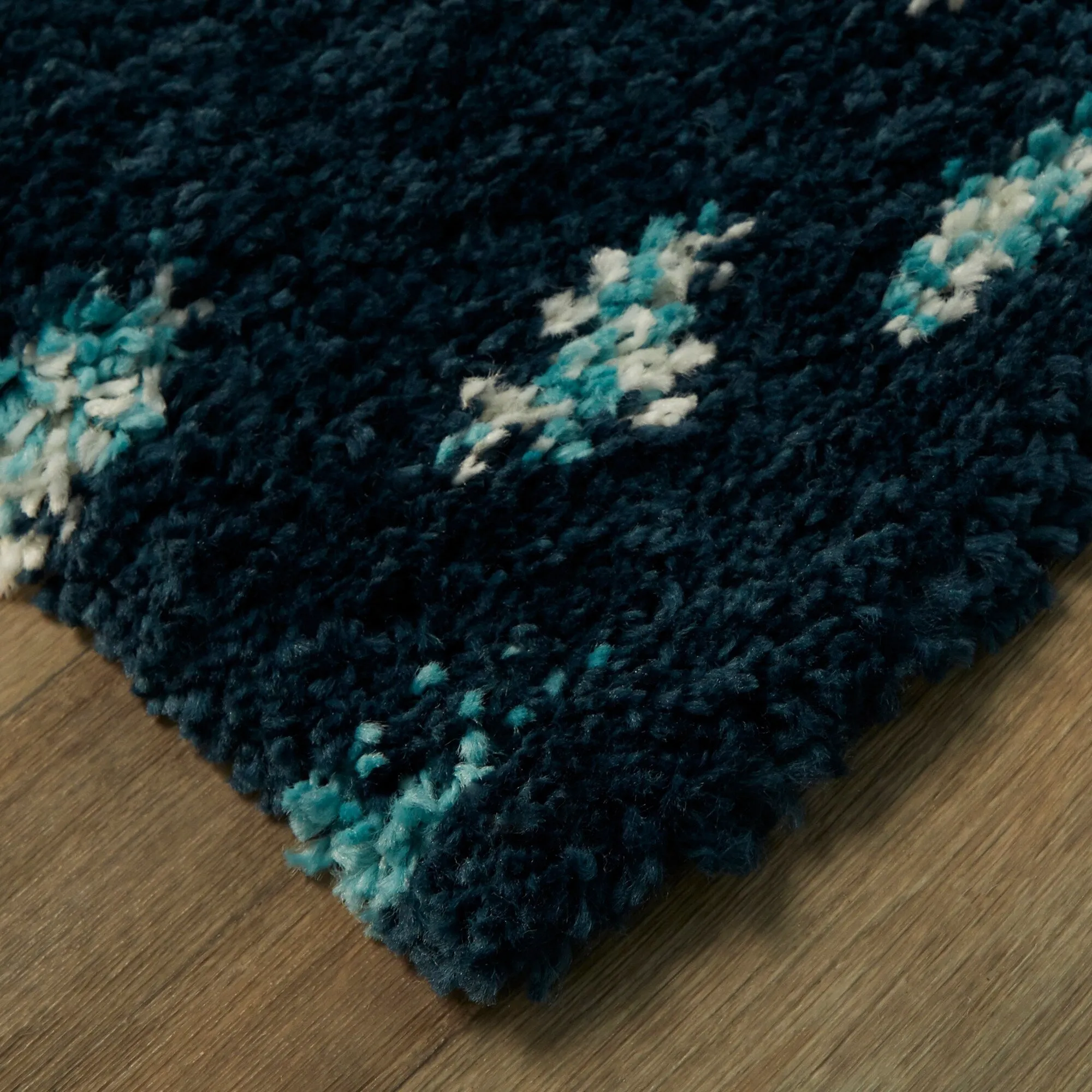 Belmonte Geometric Shag Area Rug