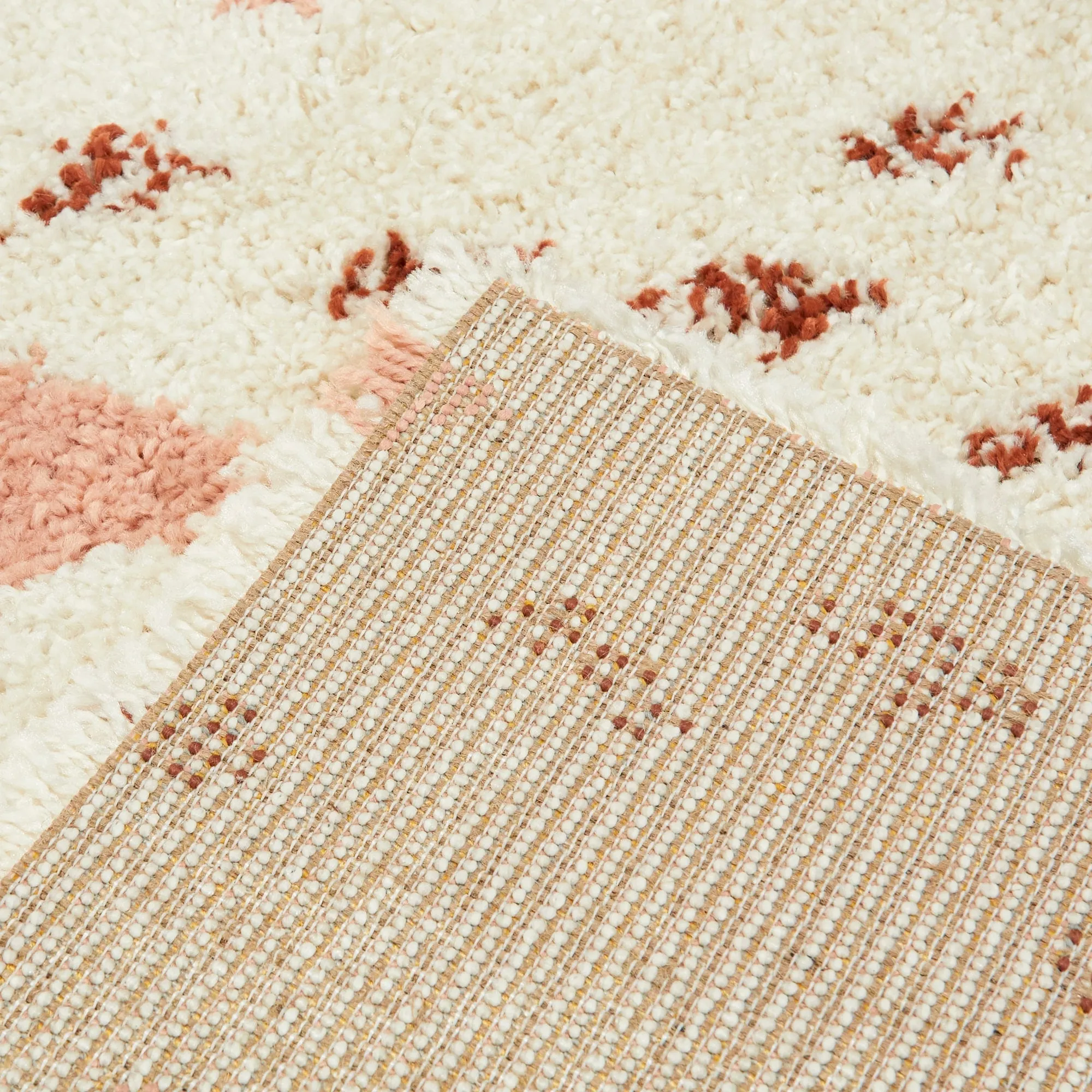 Belmonte Geometric Shag Area Rug