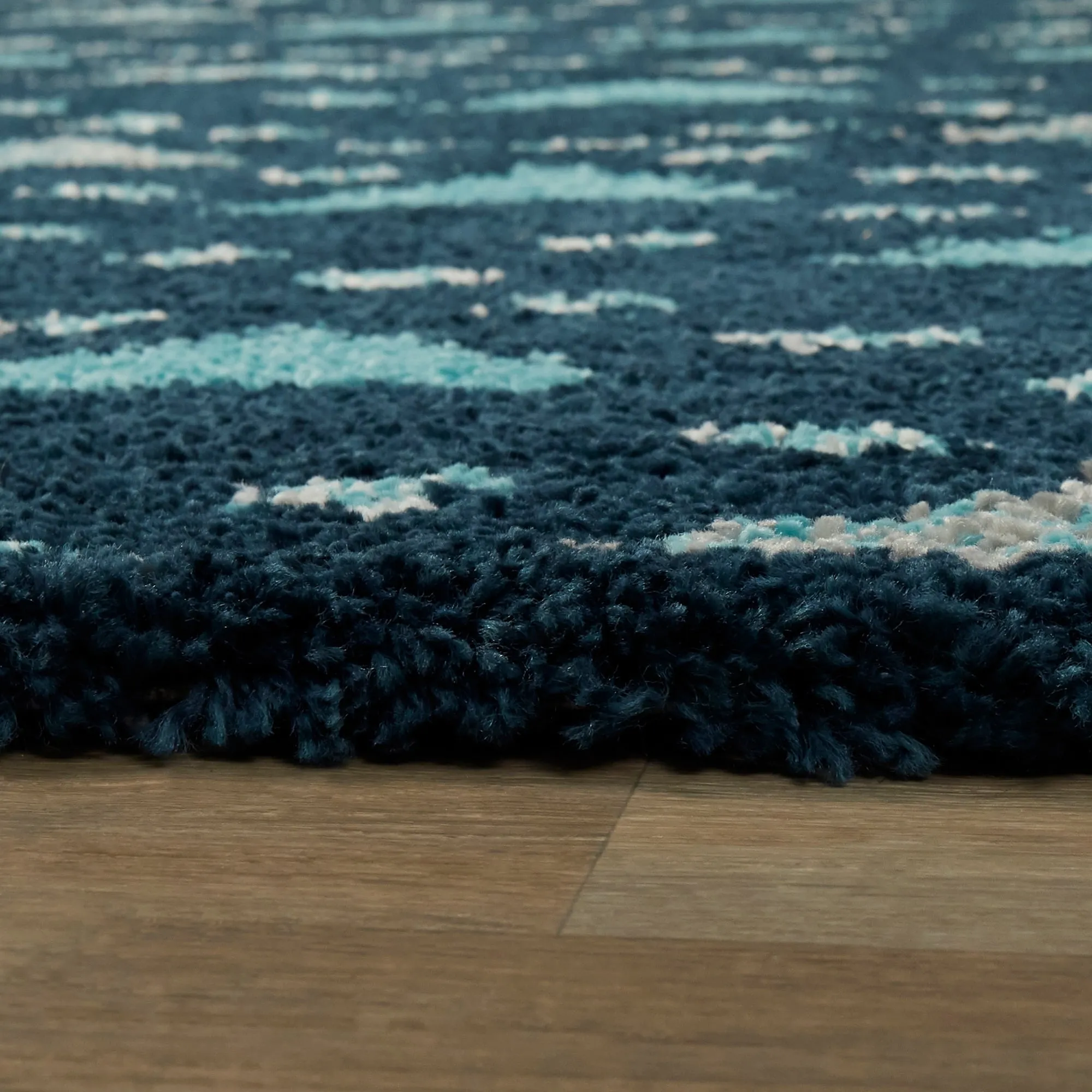 Belmonte Geometric Shag Area Rug