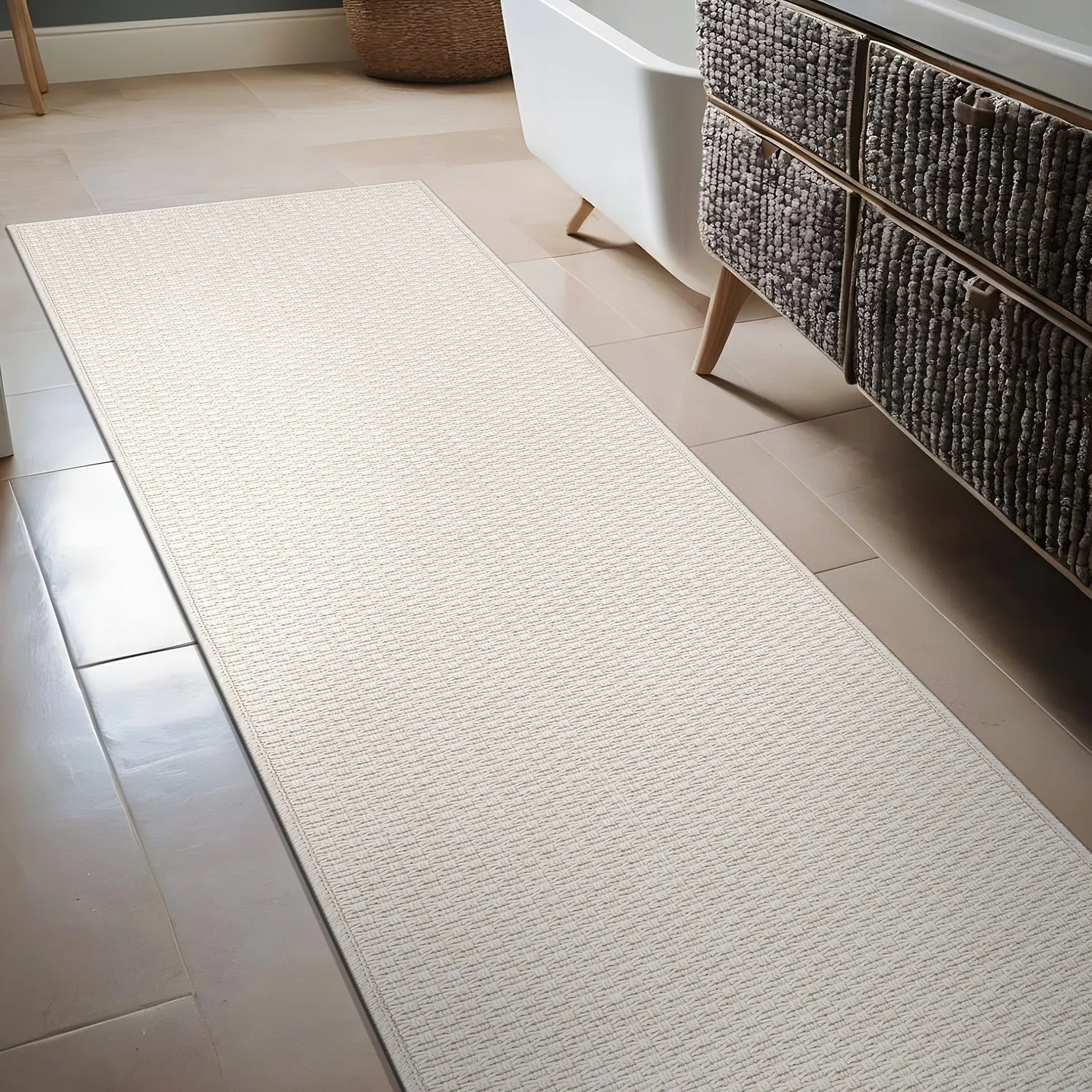 Beverly Rug Easy Clean Non Shedding Jute Rug