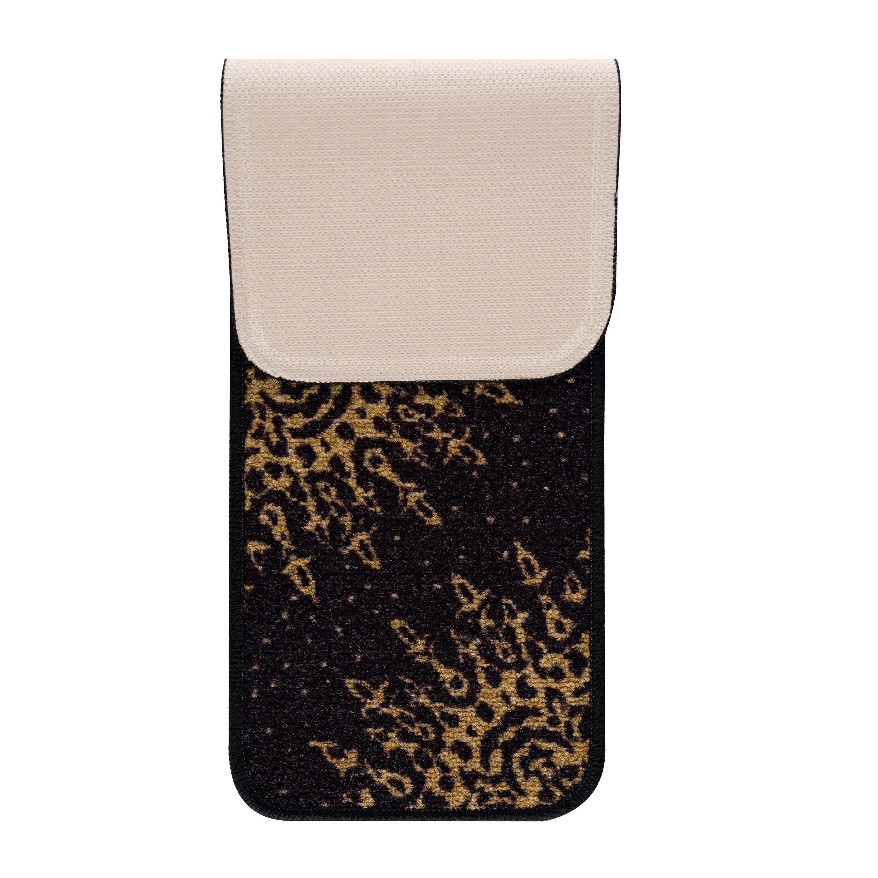 Beverly Rug Indoor Non Slip Carpet Stair Treads Medallion Black