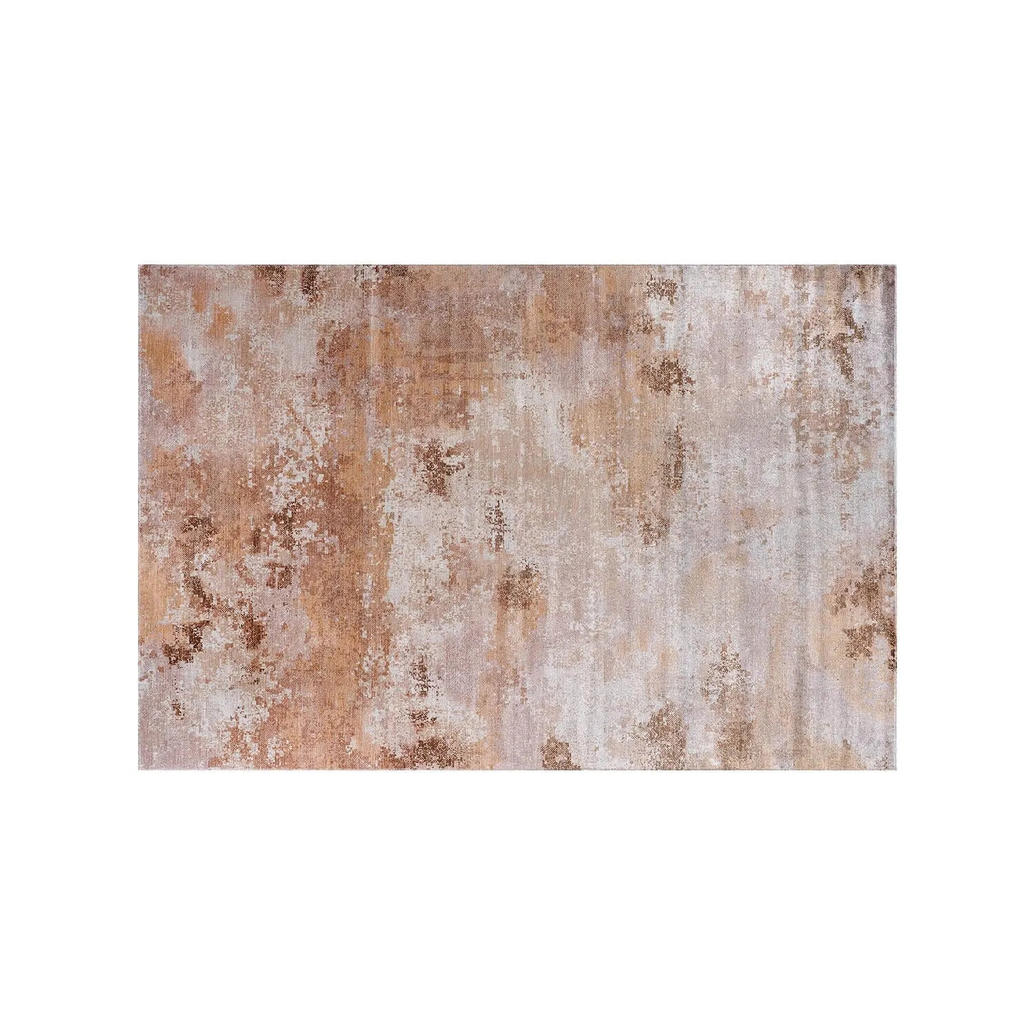 Beverly Rug Queen Abstract Non-Slip Rubber Back Washable Indoor Area Rug