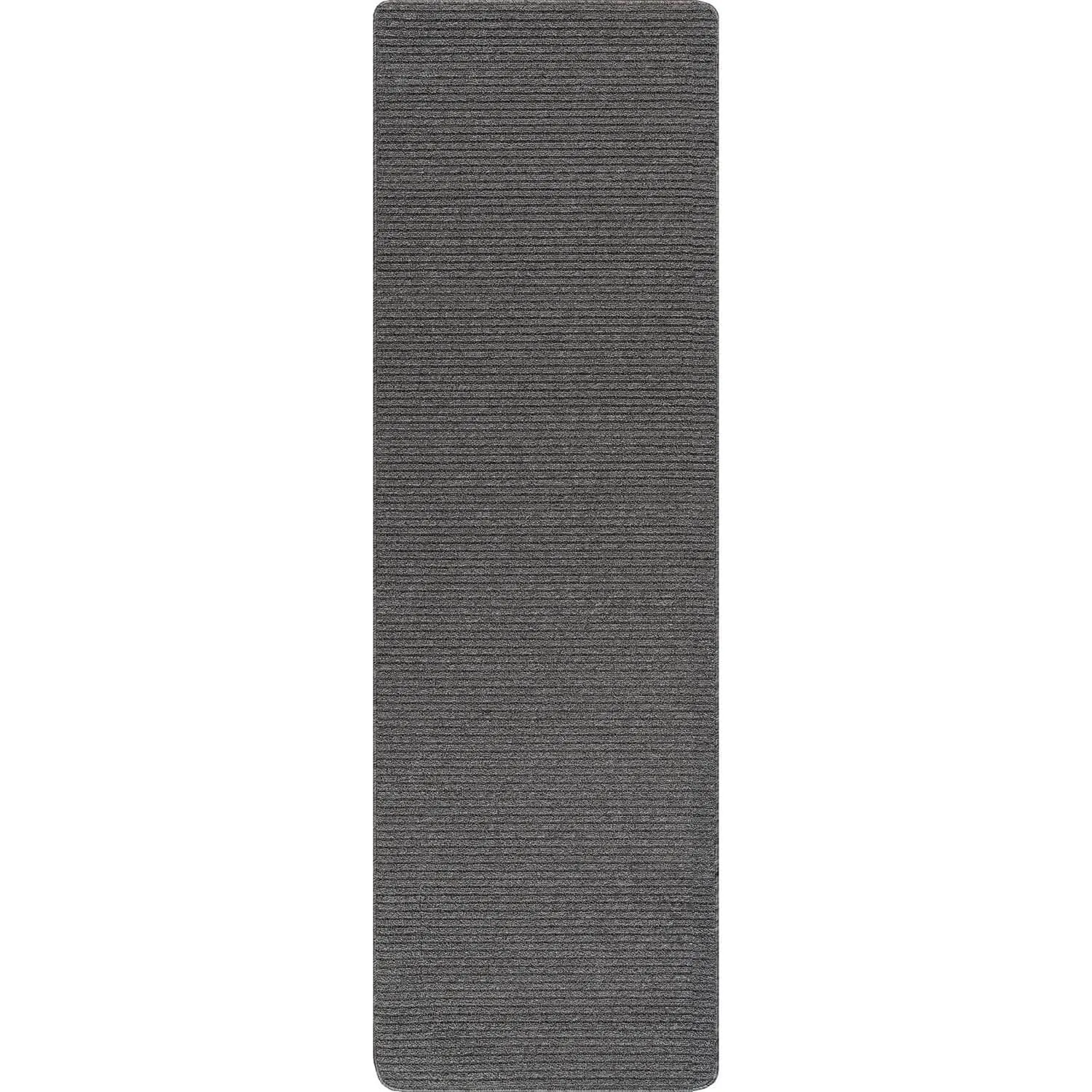 Beverly Rug Solid Color Non-Slip Rubber Back Washable Indoor Area Rug