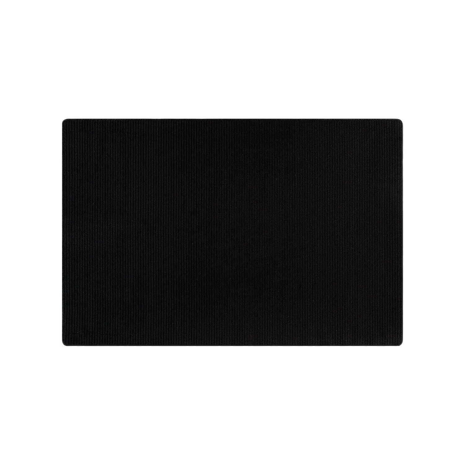 Beverly Rug Solid Color Non-Slip Rubber Back Washable Indoor Area Rug