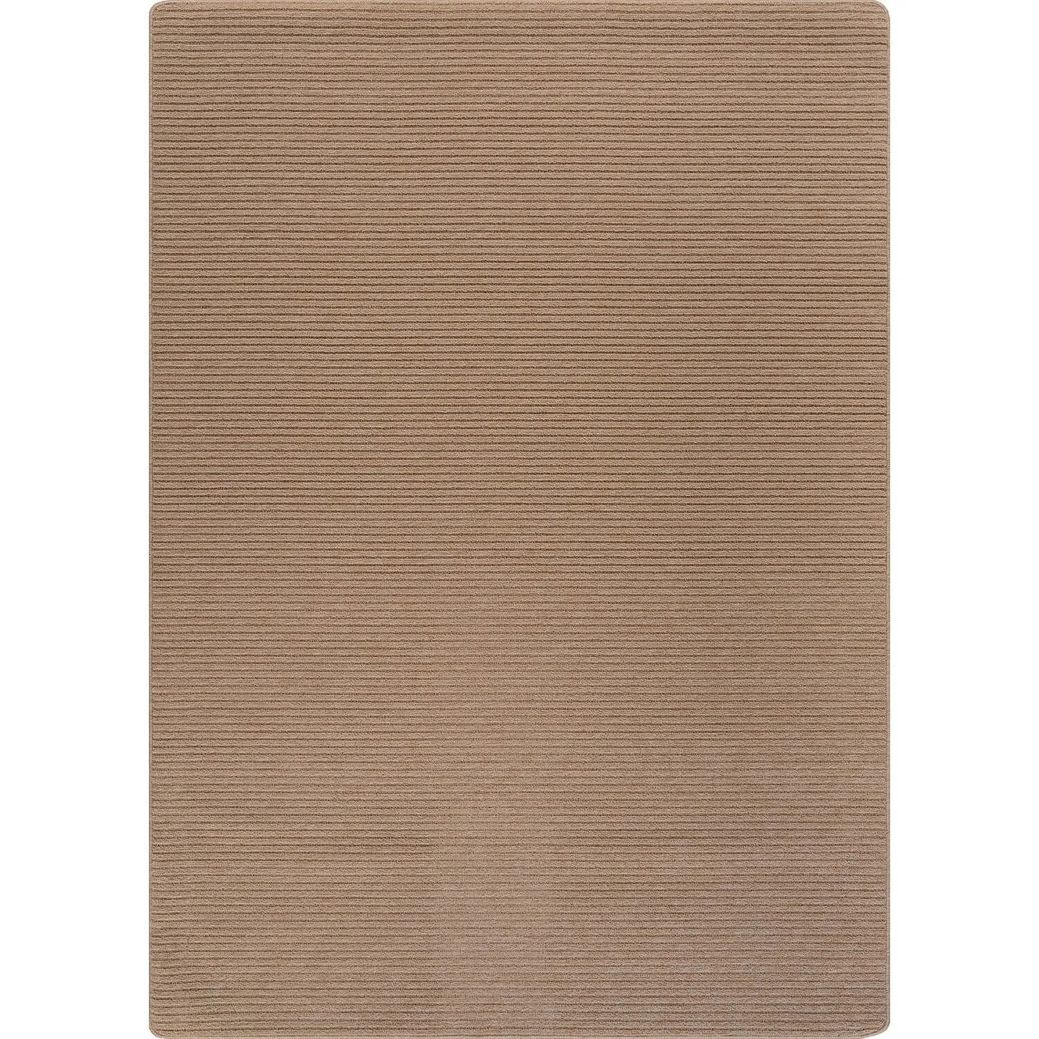 Beverly Rug Solid Color Non-Slip Rubber Back Washable Indoor Area Rug