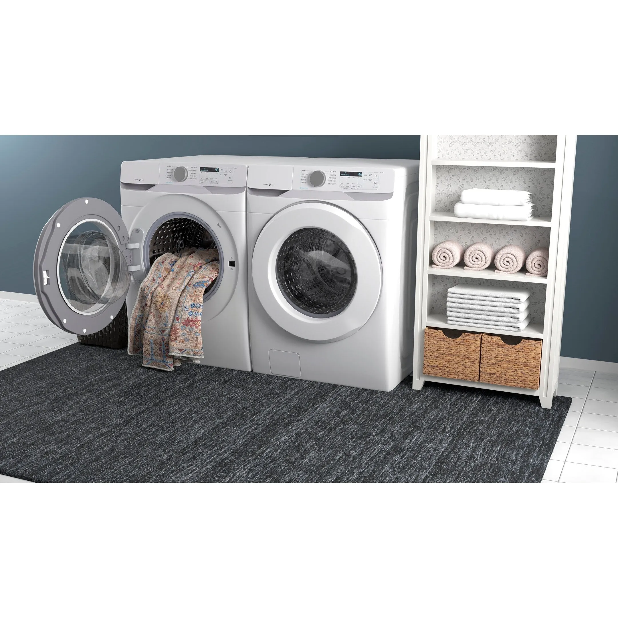 Birchlawn Power Loomed Non-Traditional Area Rug