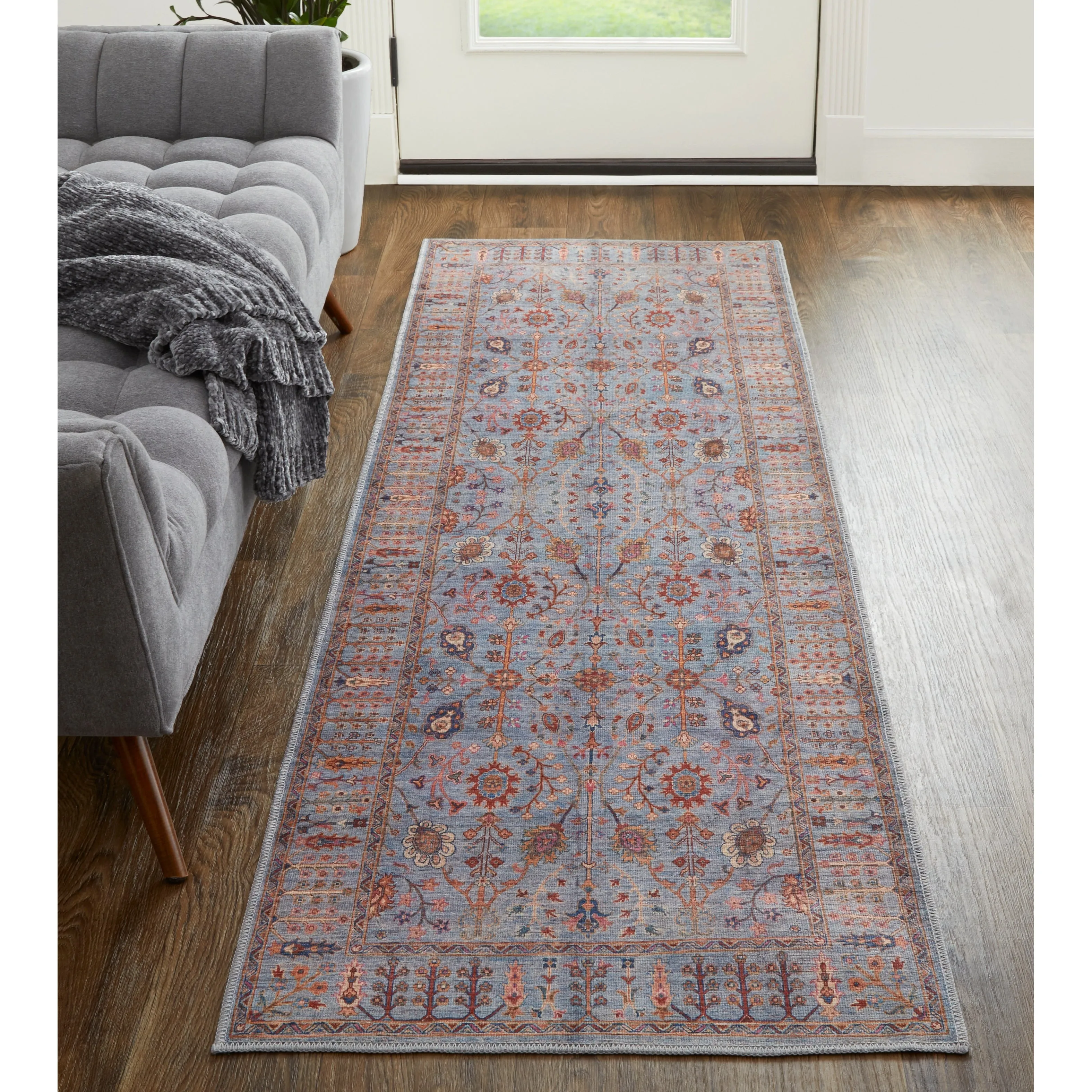 Birchlawn Power Loomed Non-Traditional Area Rug