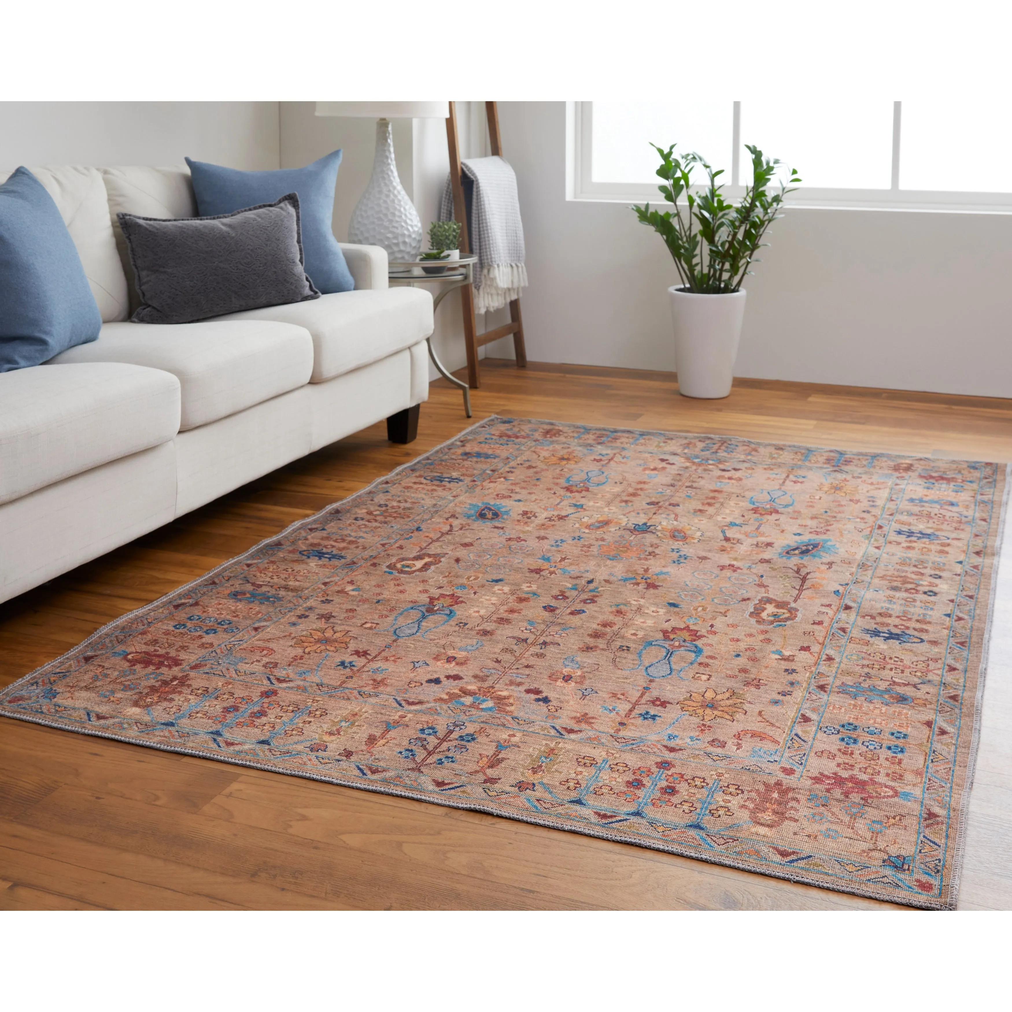 Birchlawn Power Loomed Non-Traditional Area Rug