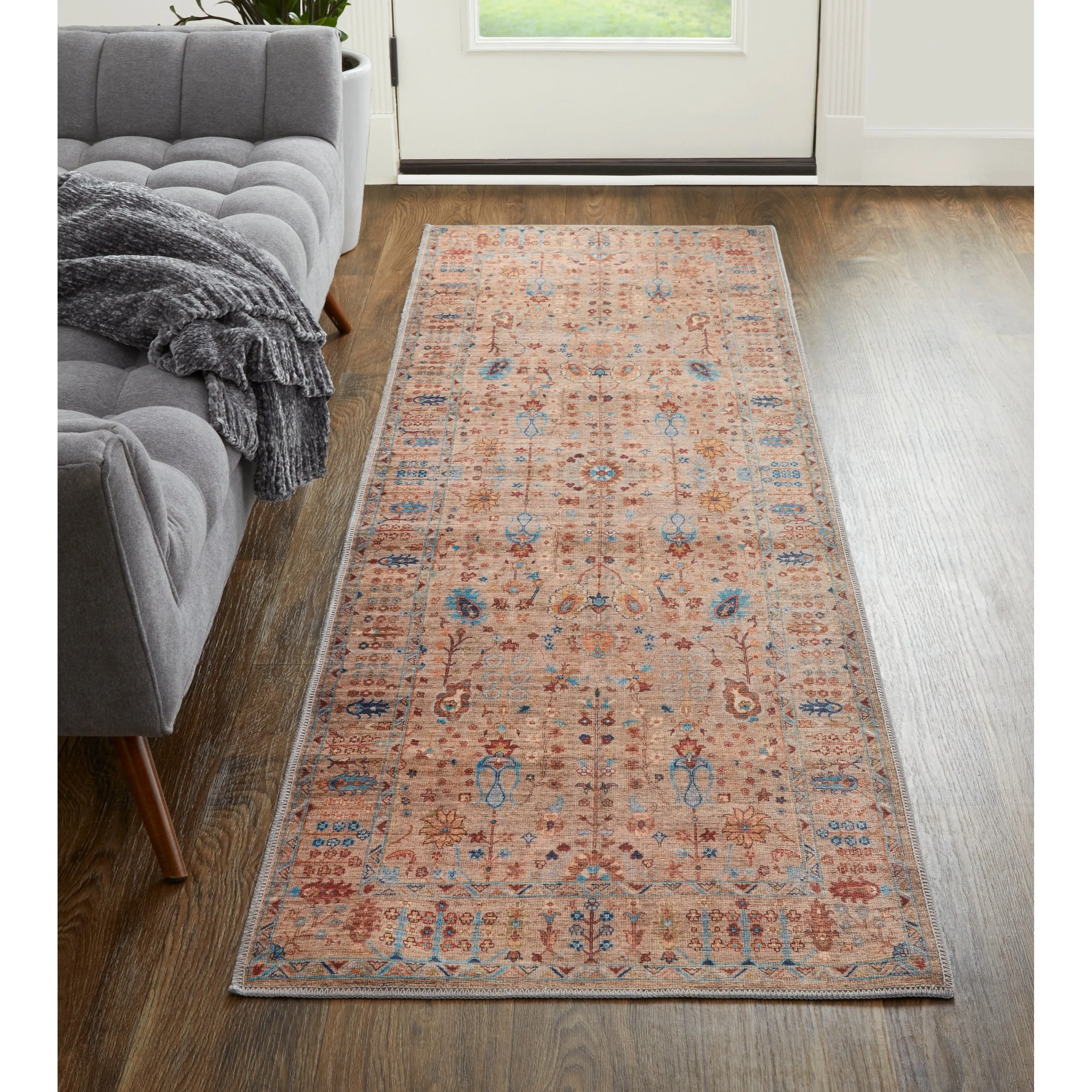 Birchlawn Power Loomed Non-Traditional Area Rug