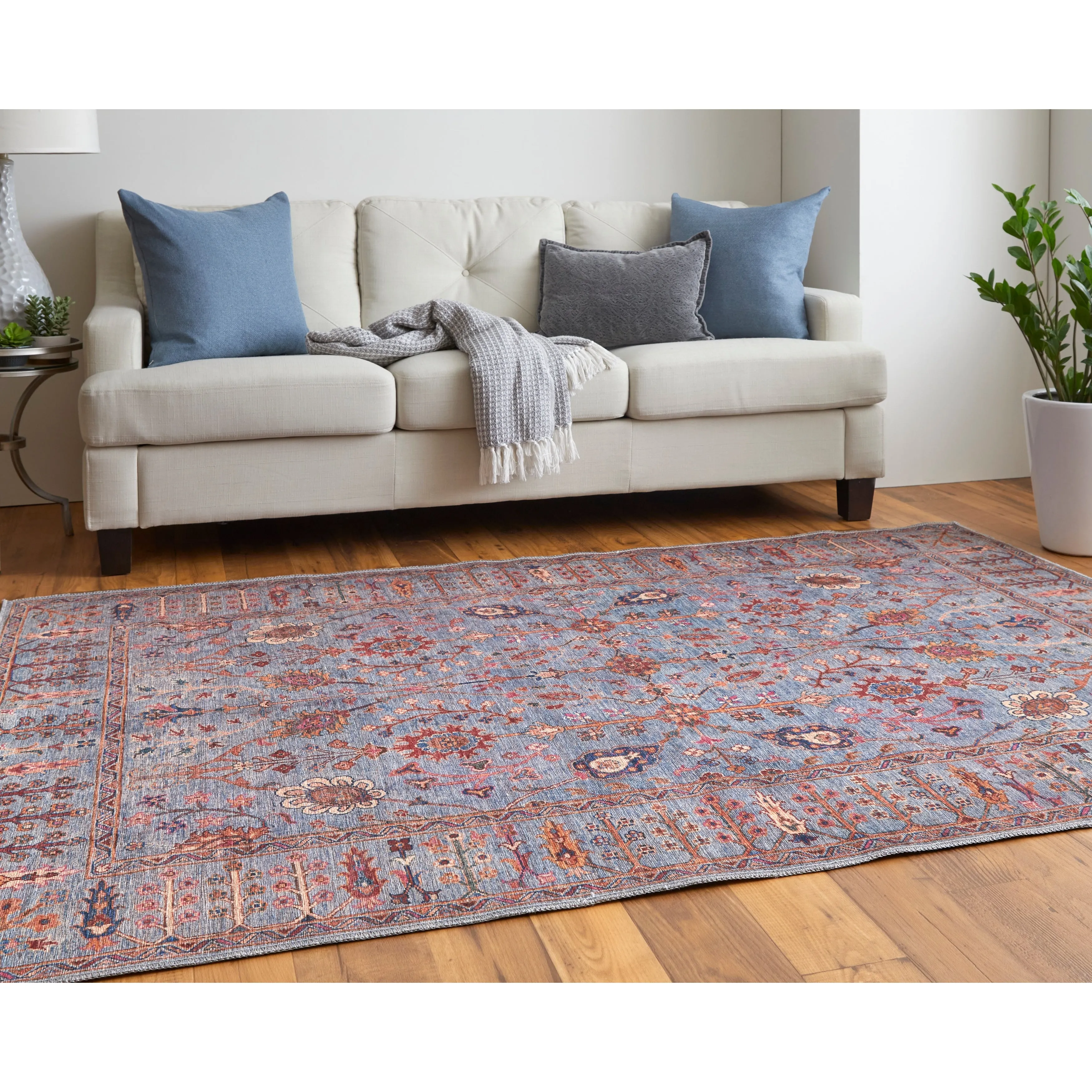 Birchlawn Power Loomed Non-Traditional Area Rug
