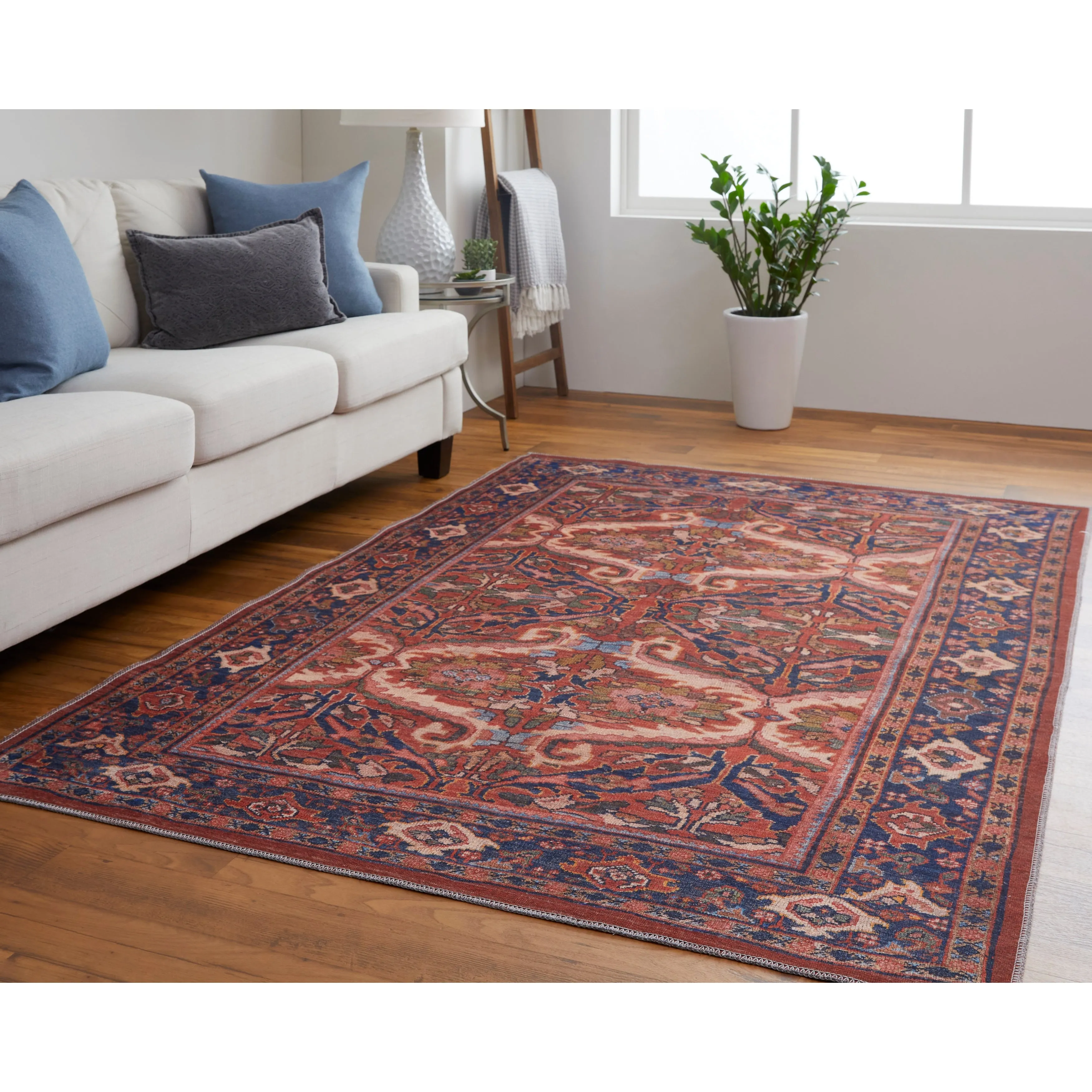 Birchlawn Power Loomed Oriental Area Rug
