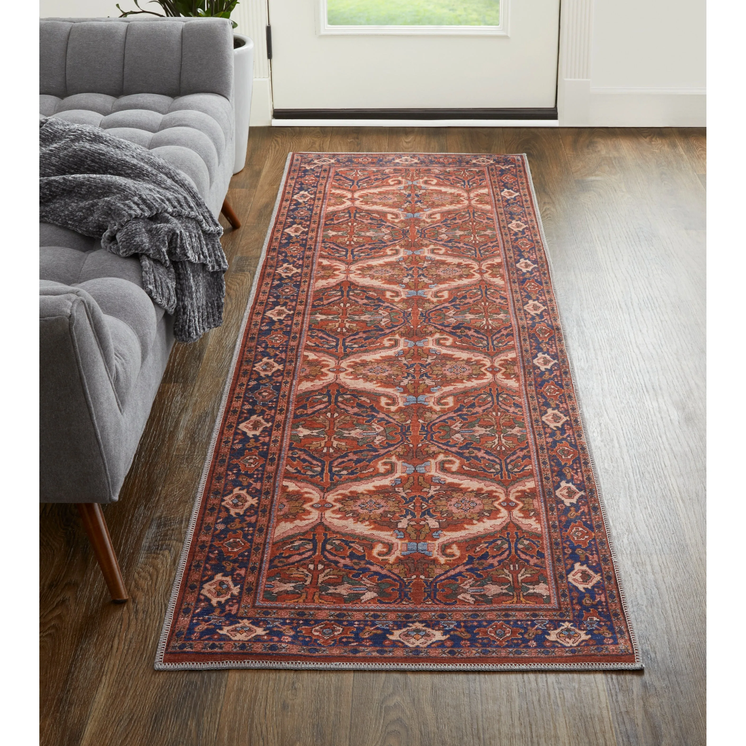 Birchlawn Power Loomed Oriental Area Rug