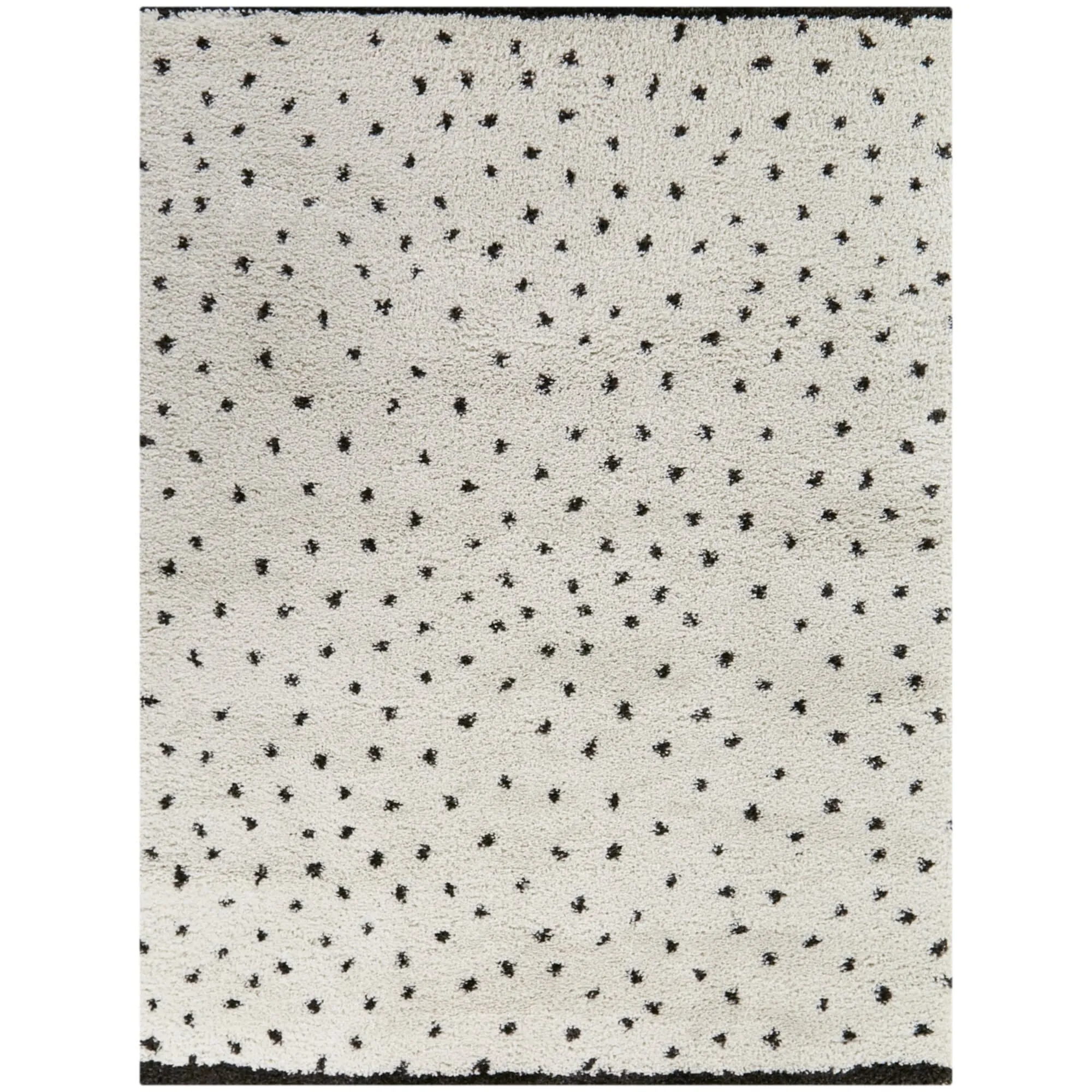 Blume Abstract Polka Dot Shag Area Rug