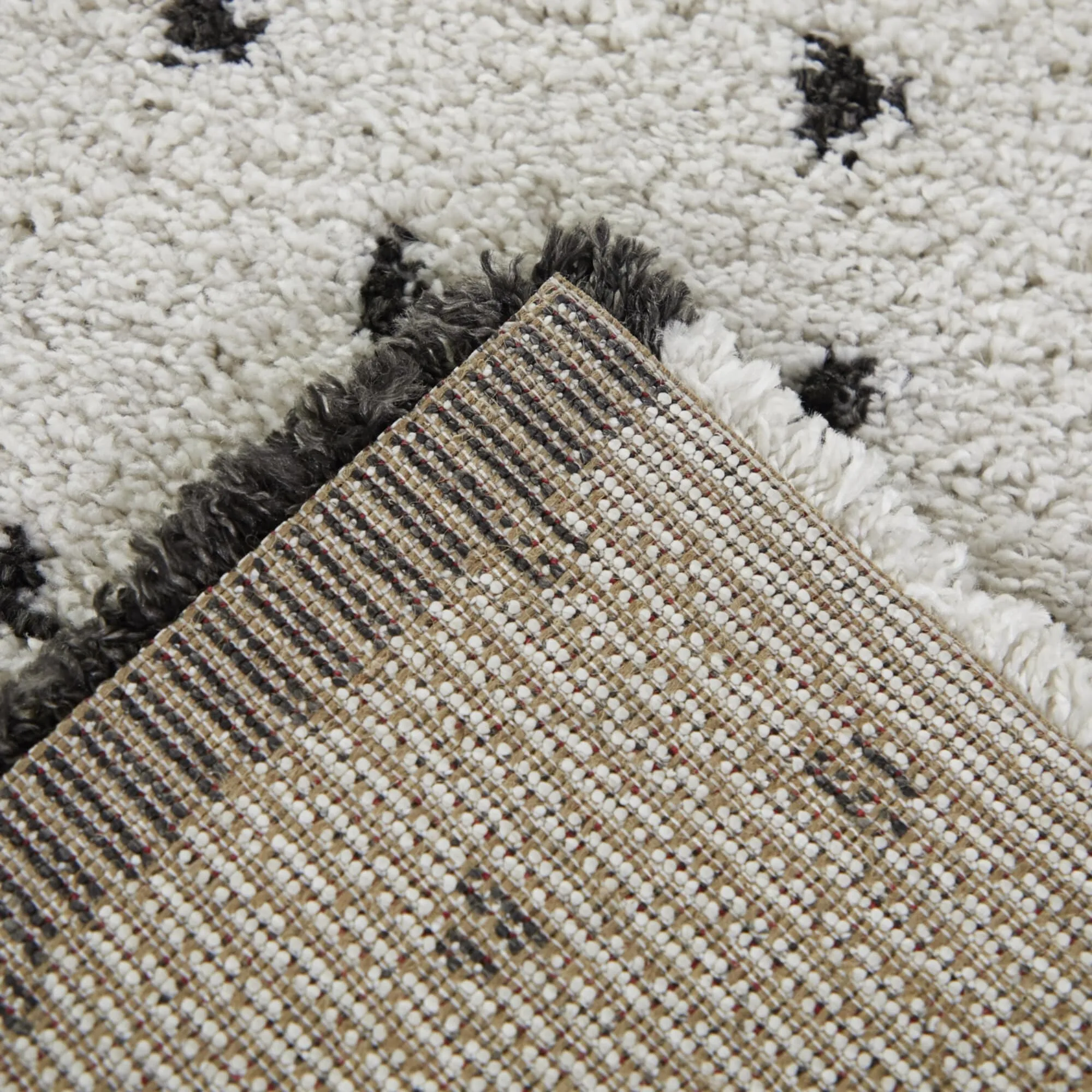 Blume Abstract Polka Dot Shag Area Rug