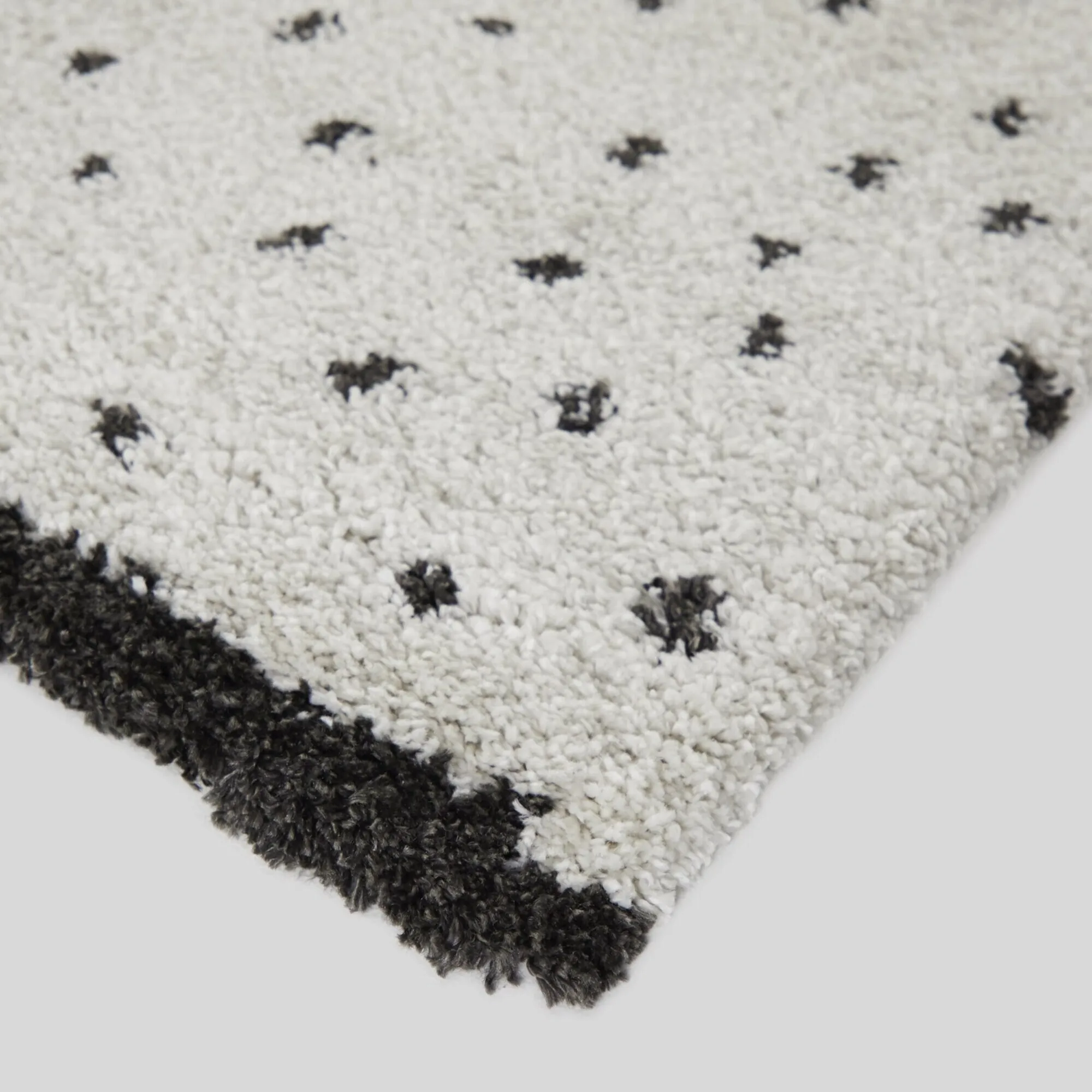 Blume Abstract Polka Dot Shag Area Rug