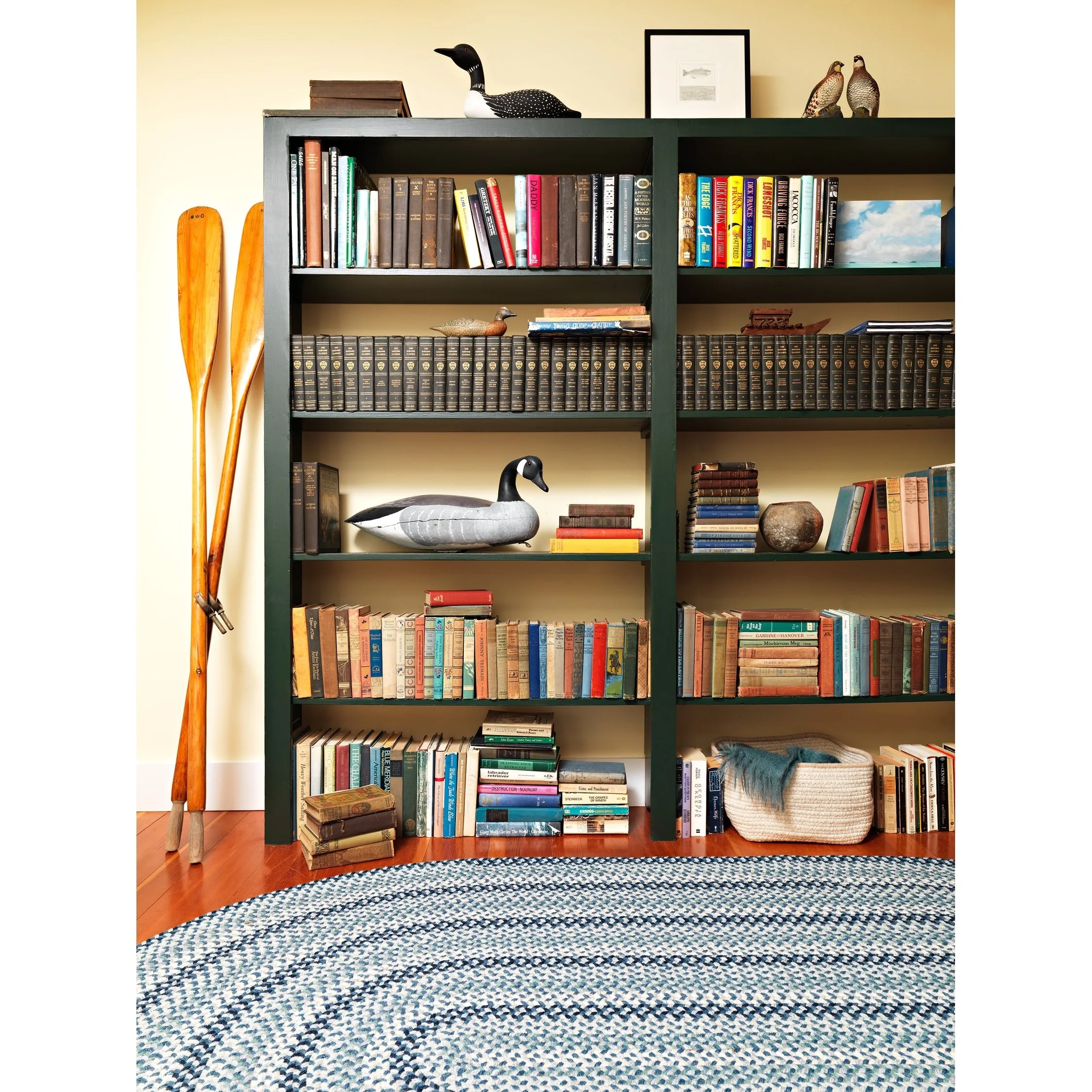 Boston Common - Capeside Blue Wool Blend Area Rug
