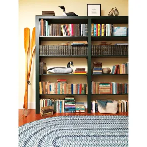 Boston Common - Capeside Blue Wool Blend Area Rug