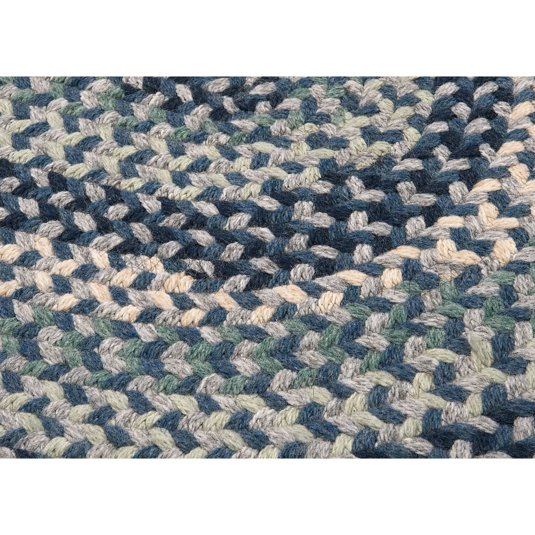 Boston Common - Capeside Blue Wool Blend Area Rug