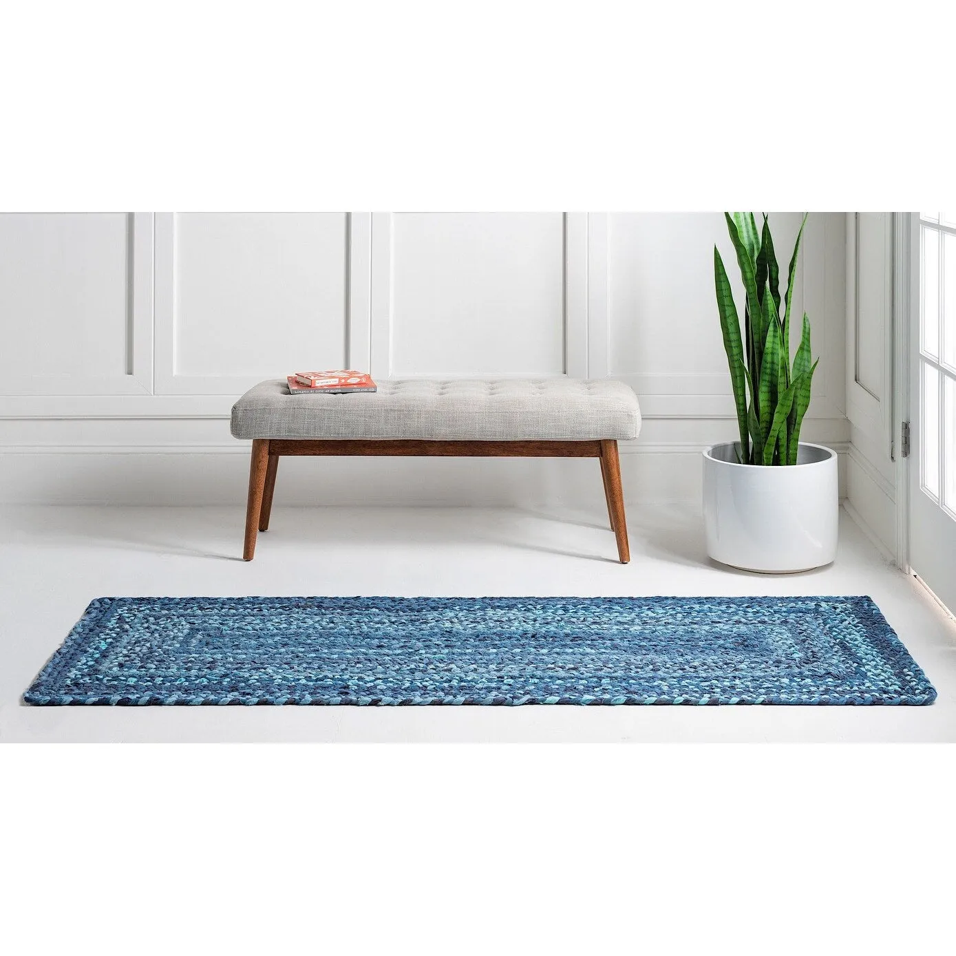 Braided Slin Collection Area Rug