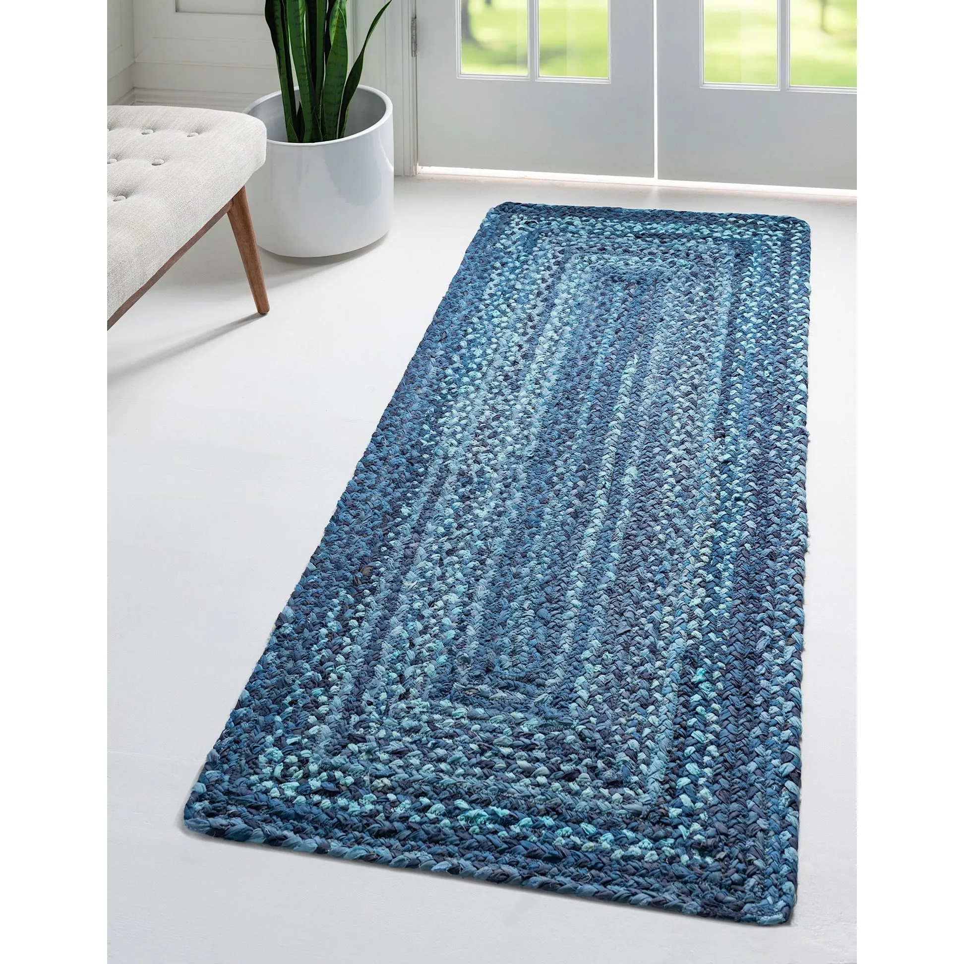 Braided Slin Collection Area Rug