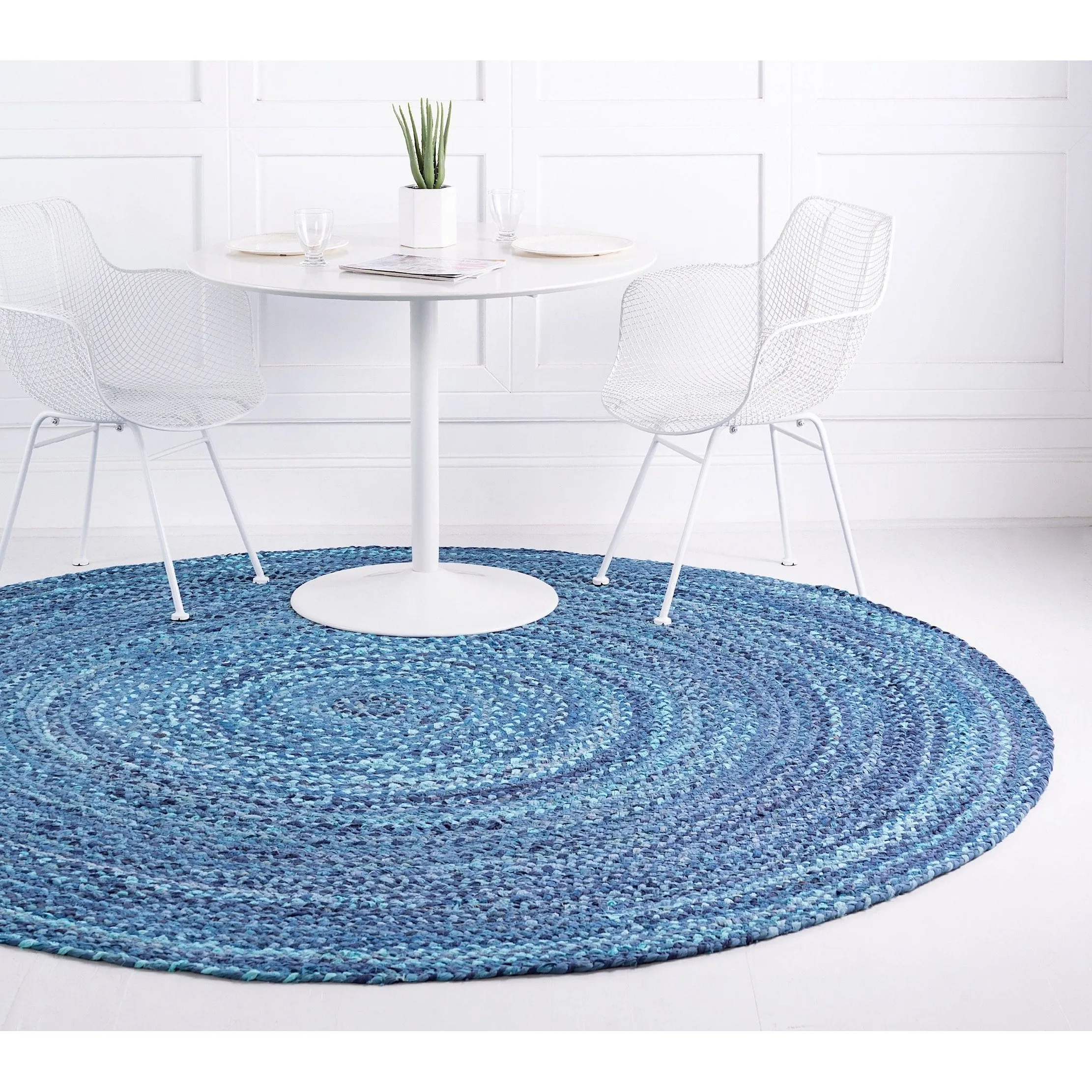 Braided Slin Collection Area Rug