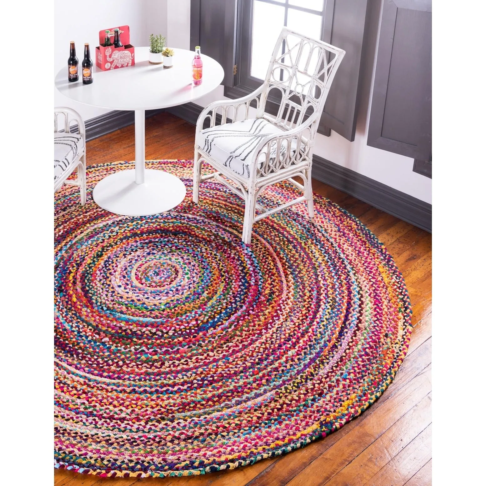 Braided Slin Collection Area Rug