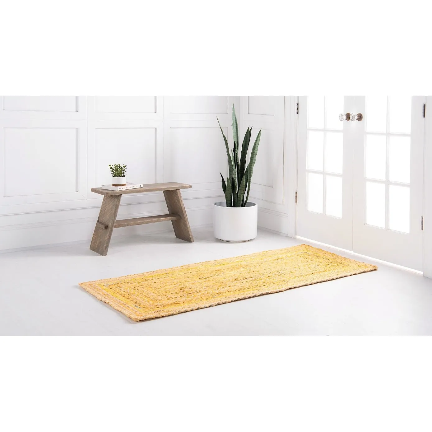 Braided Slin Collection Area Rug