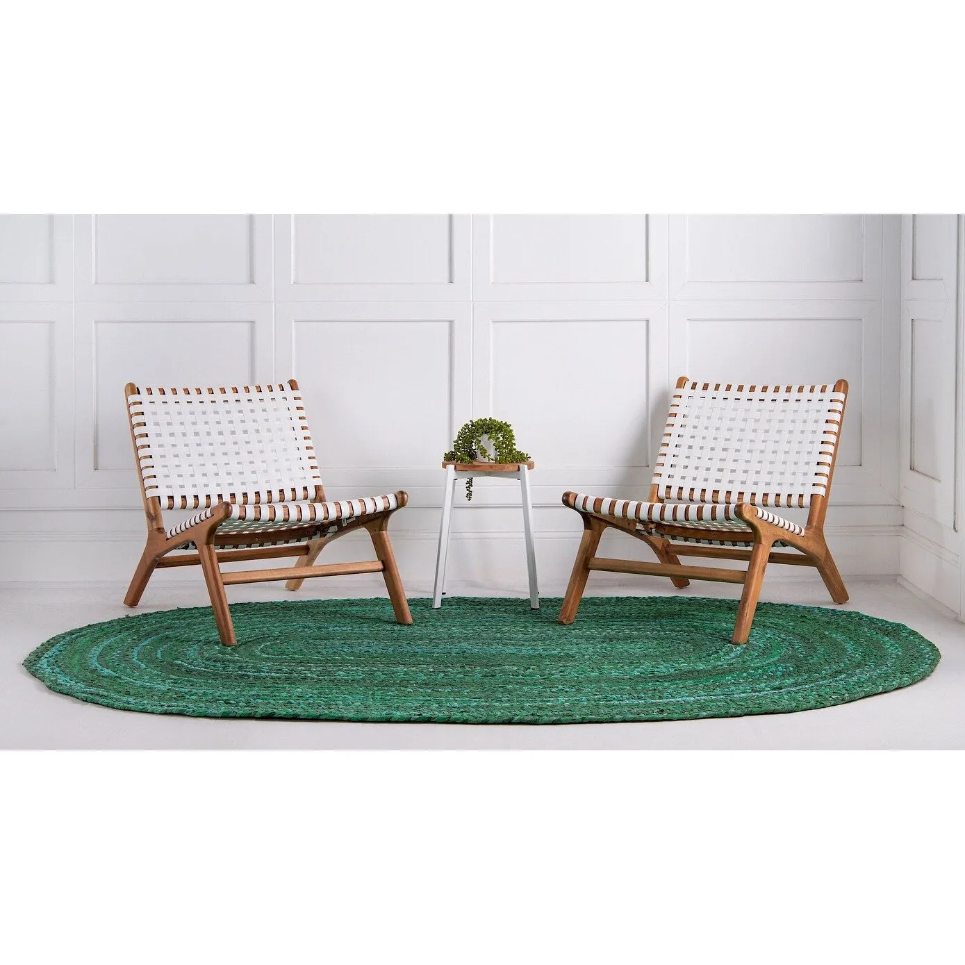 Braided Slin Collection Area Rug