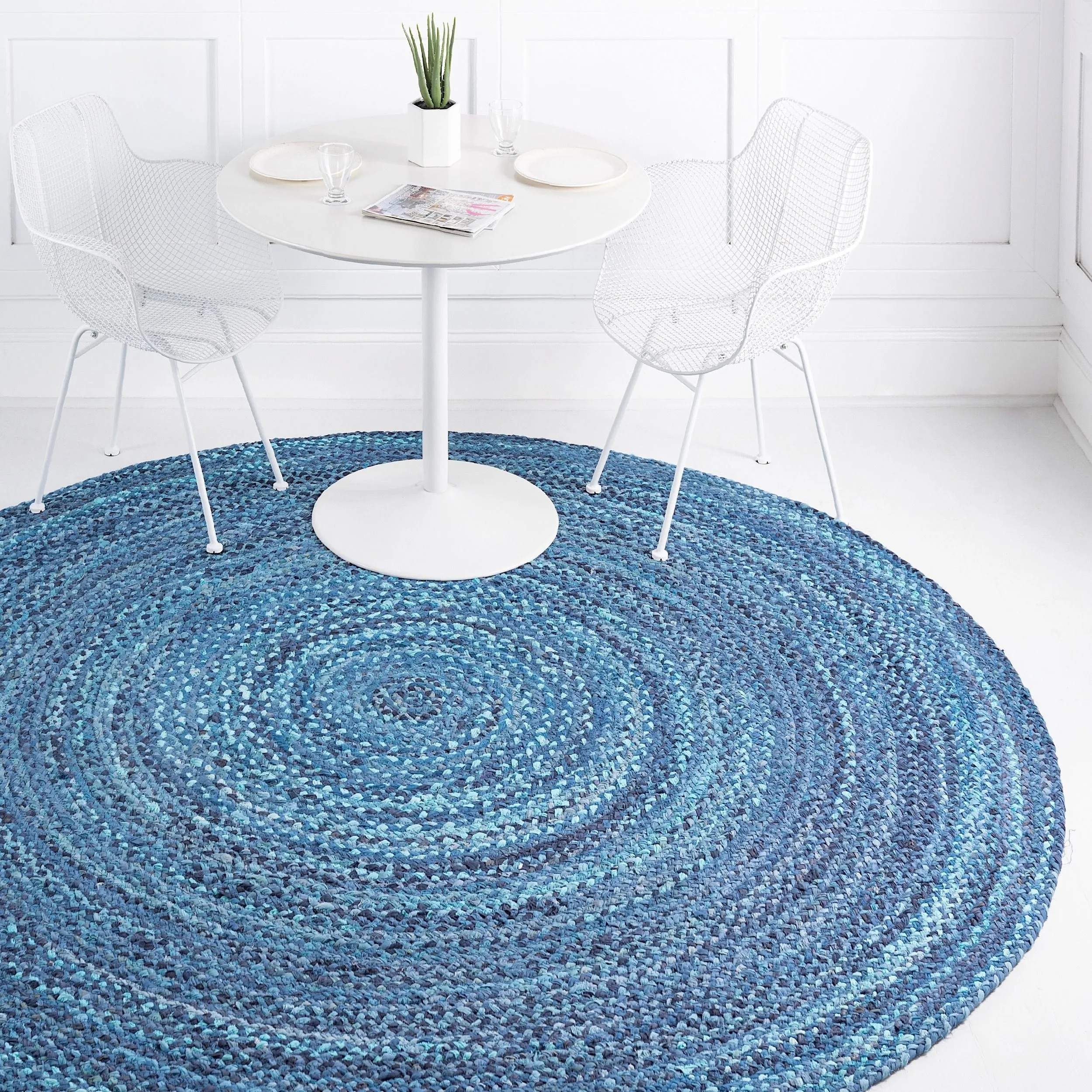 Braided Slin Collection Area Rug