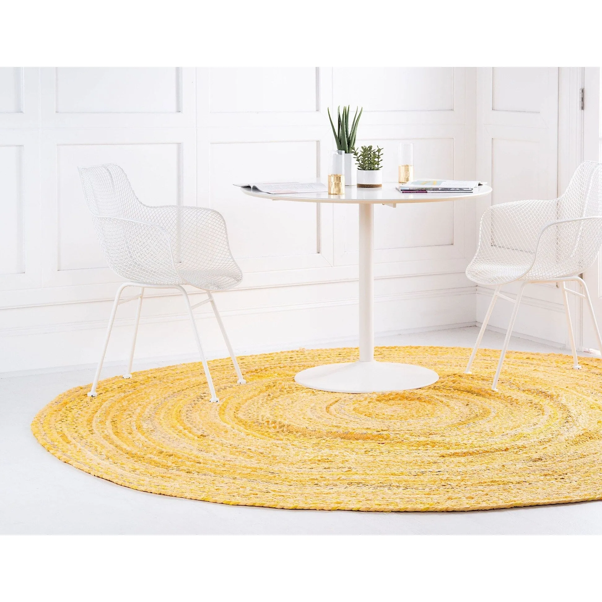 Braided Slin Collection Area Rug