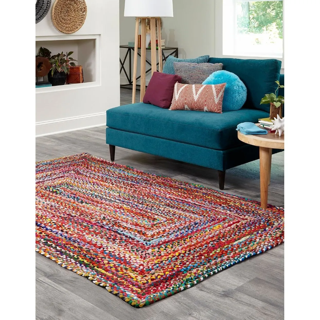 Braided Slin Collection Area Rug
