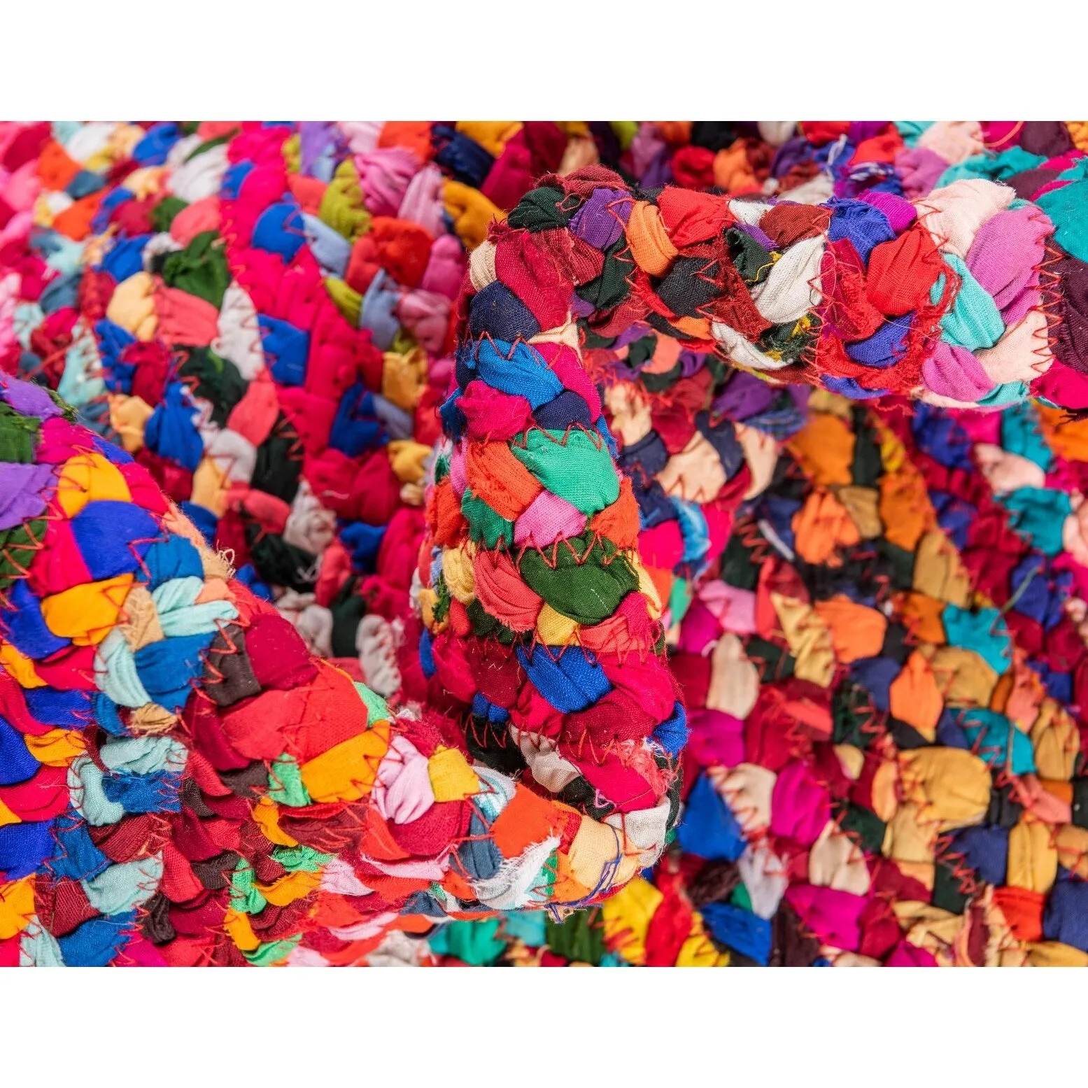 Braided Slin Collection Area Rug