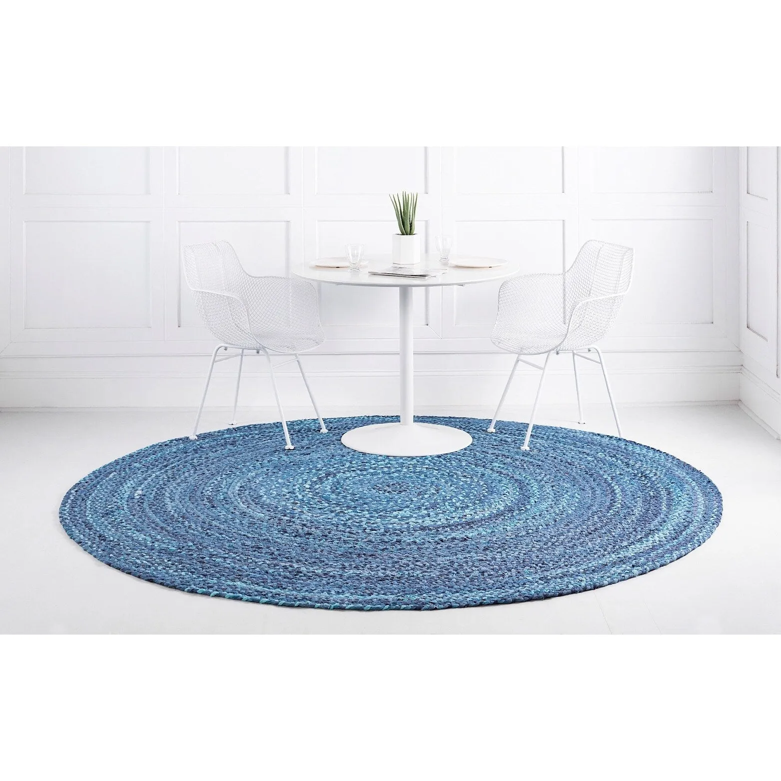 Braided Slin Collection Area Rug