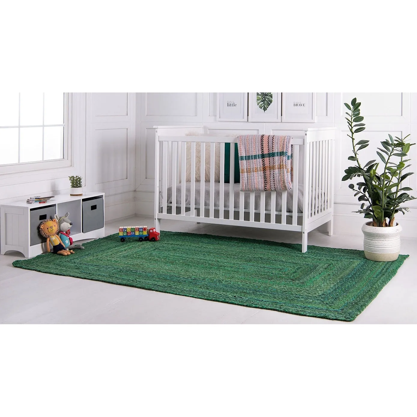 Braided Slin Collection Area Rug