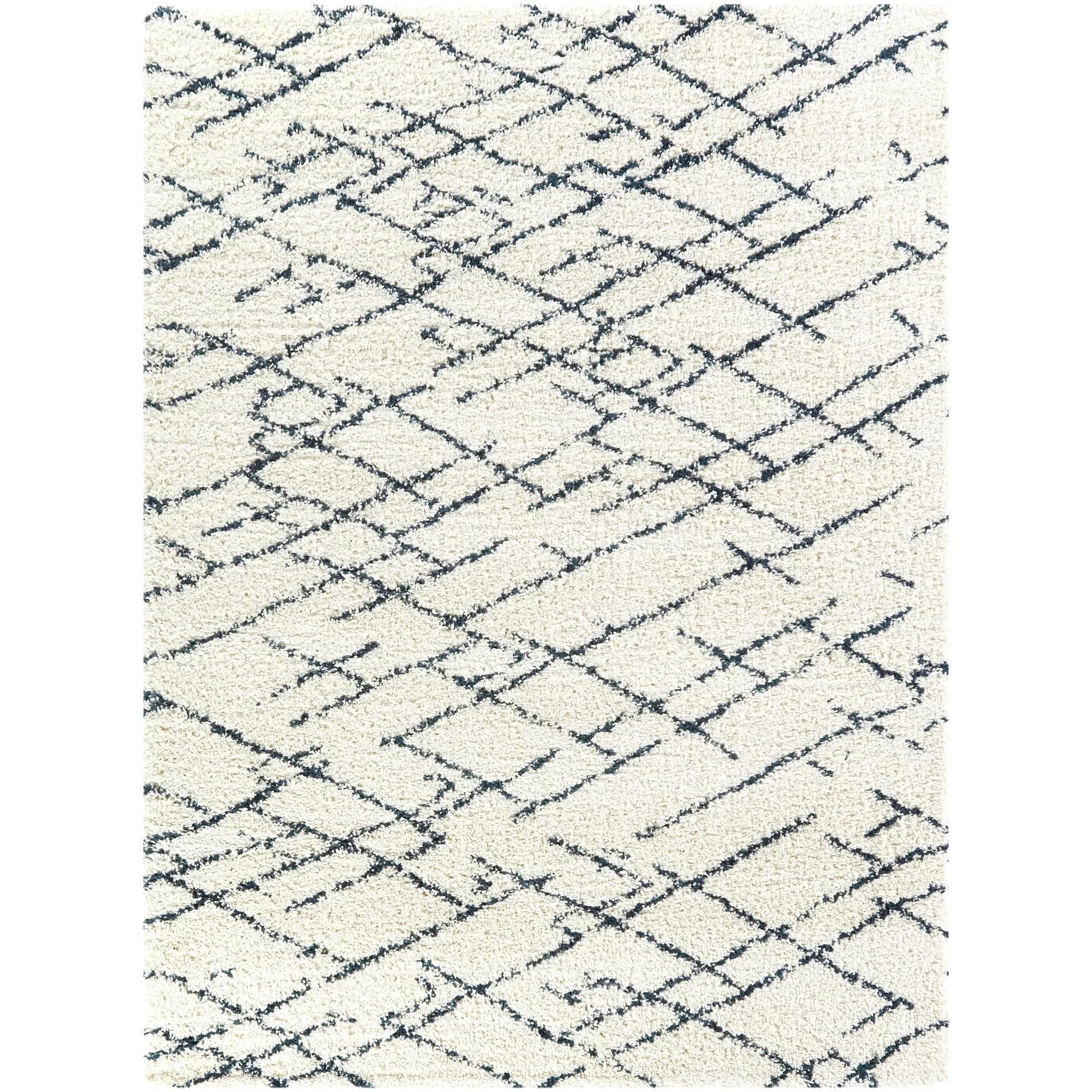 Bramante Abstract Shag Area Rug