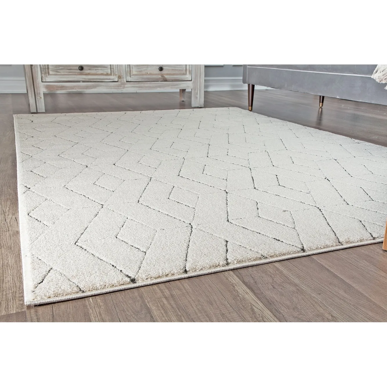 Cadence Geometric Modern Contemporary Rug Rugs America