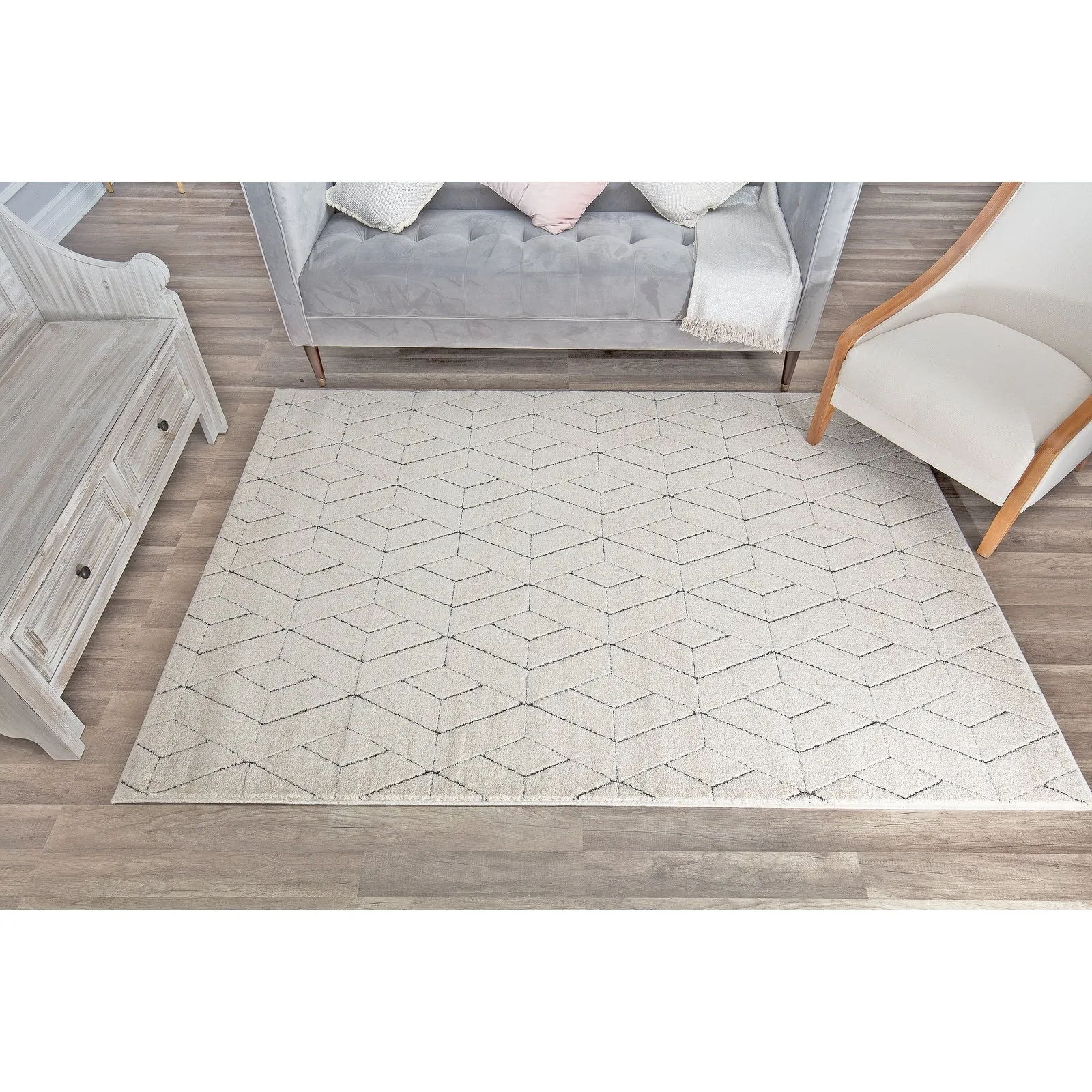 Cadence Geometric Modern Contemporary Rug Rugs America