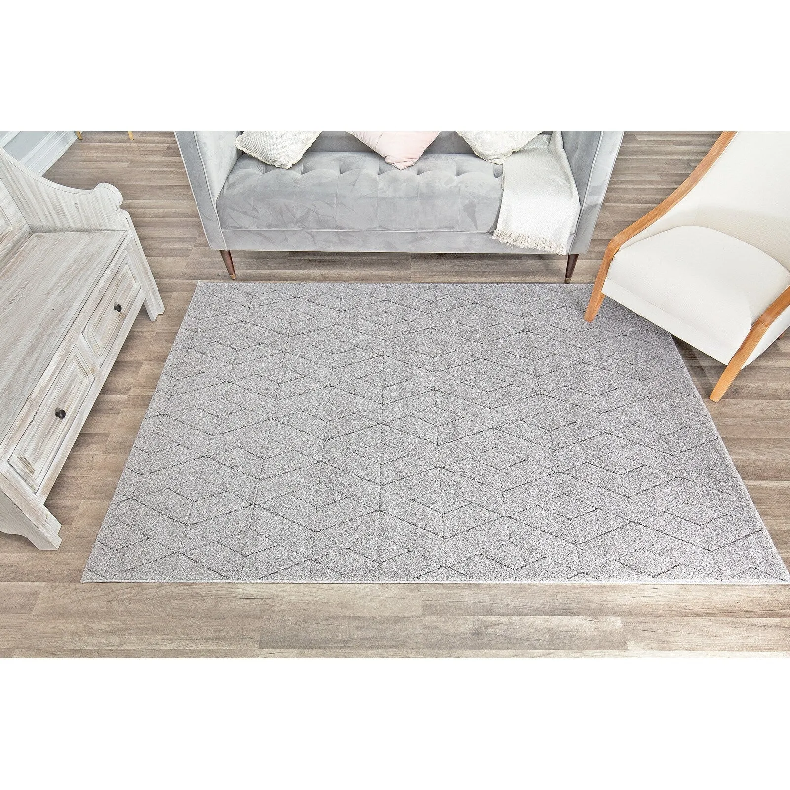 Cadence Geometric Modern Contemporary Rug Rugs America