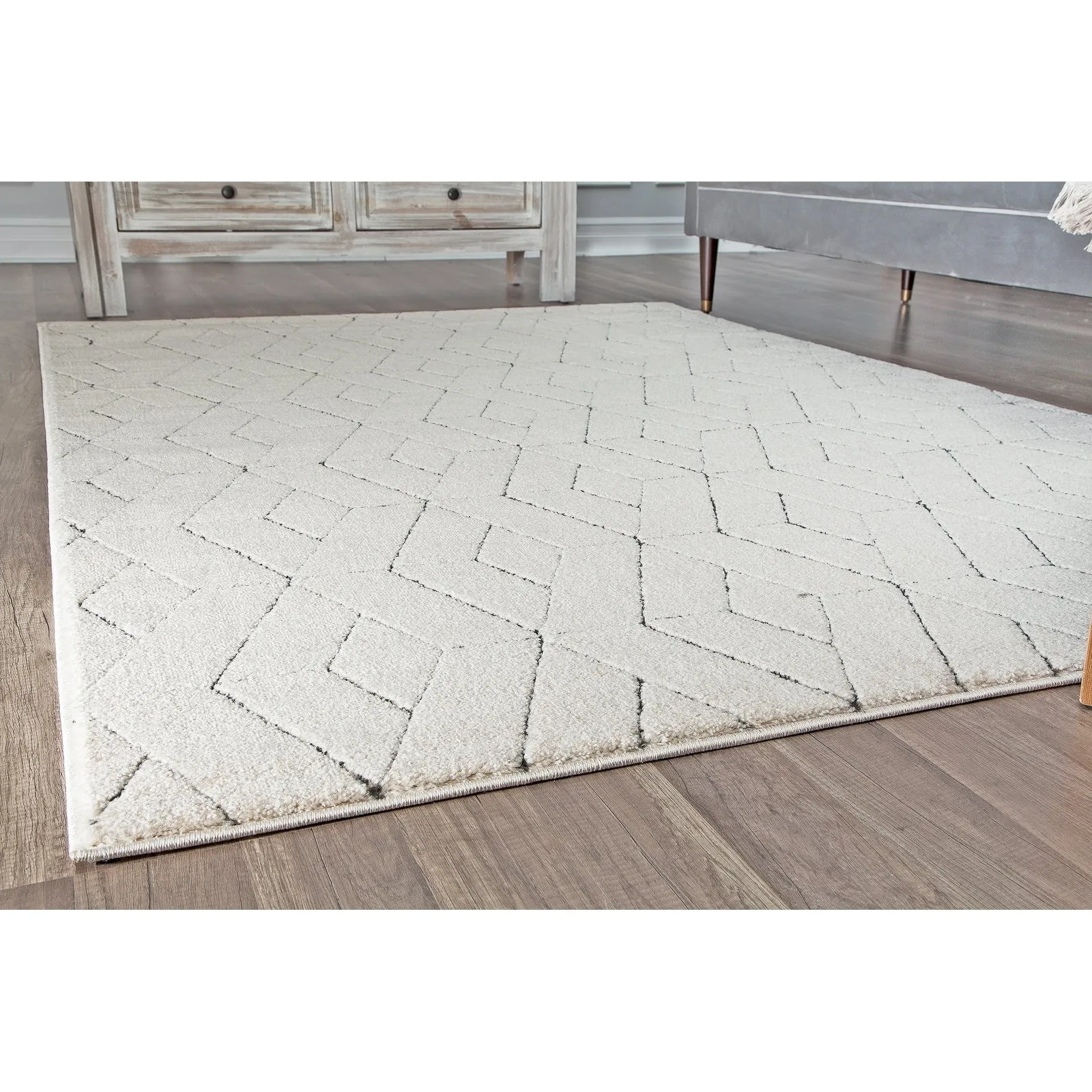 Cadence Geometric Modern Contemporary Rug Rugs America