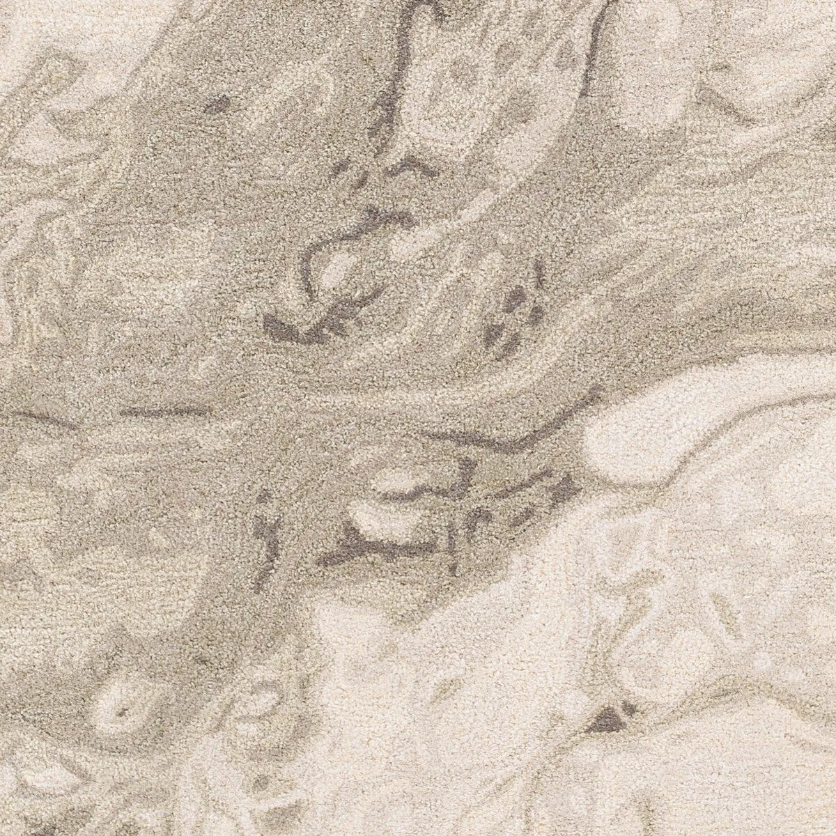 Cahbri Handmade Modern Abstract Wool Blend Area Rug