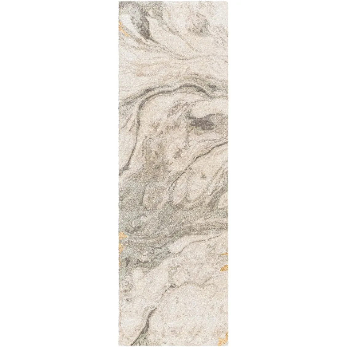 Cahbri Handmade Modern Abstract Wool Blend Area Rug