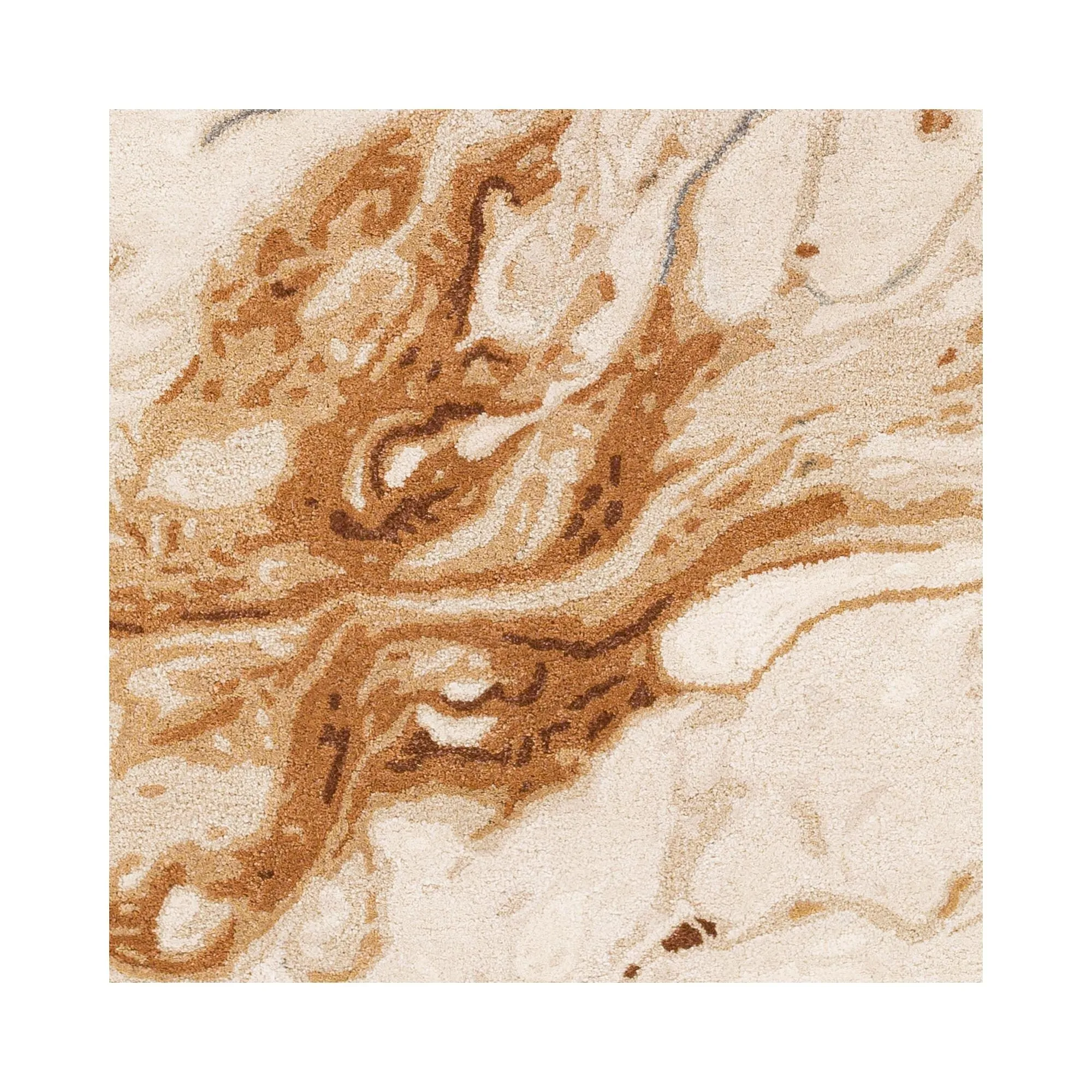 Cahbri Minimalist Abstract Hand Tufted Area Rug