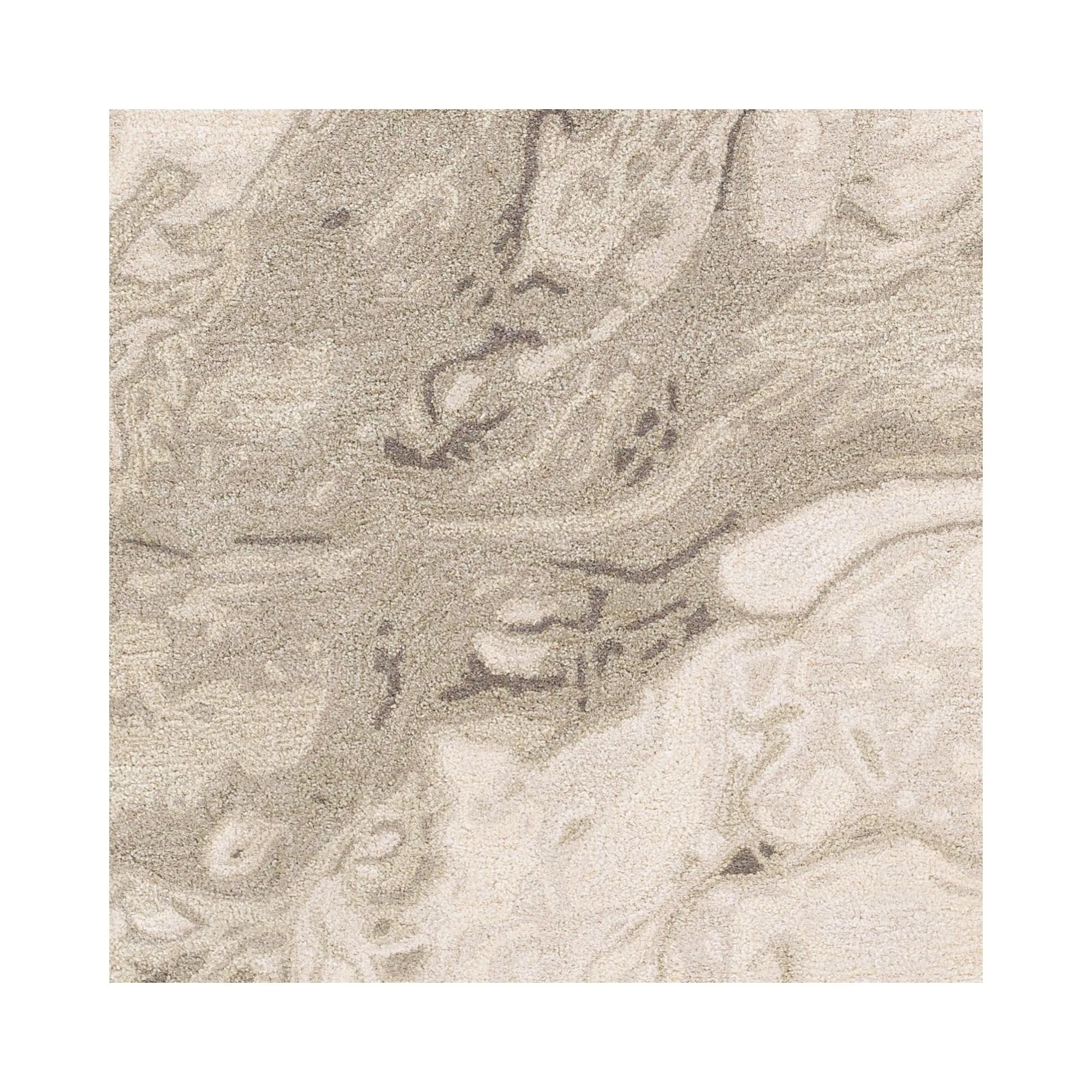 Cahbri Minimalist Abstract Hand Tufted Area Rug