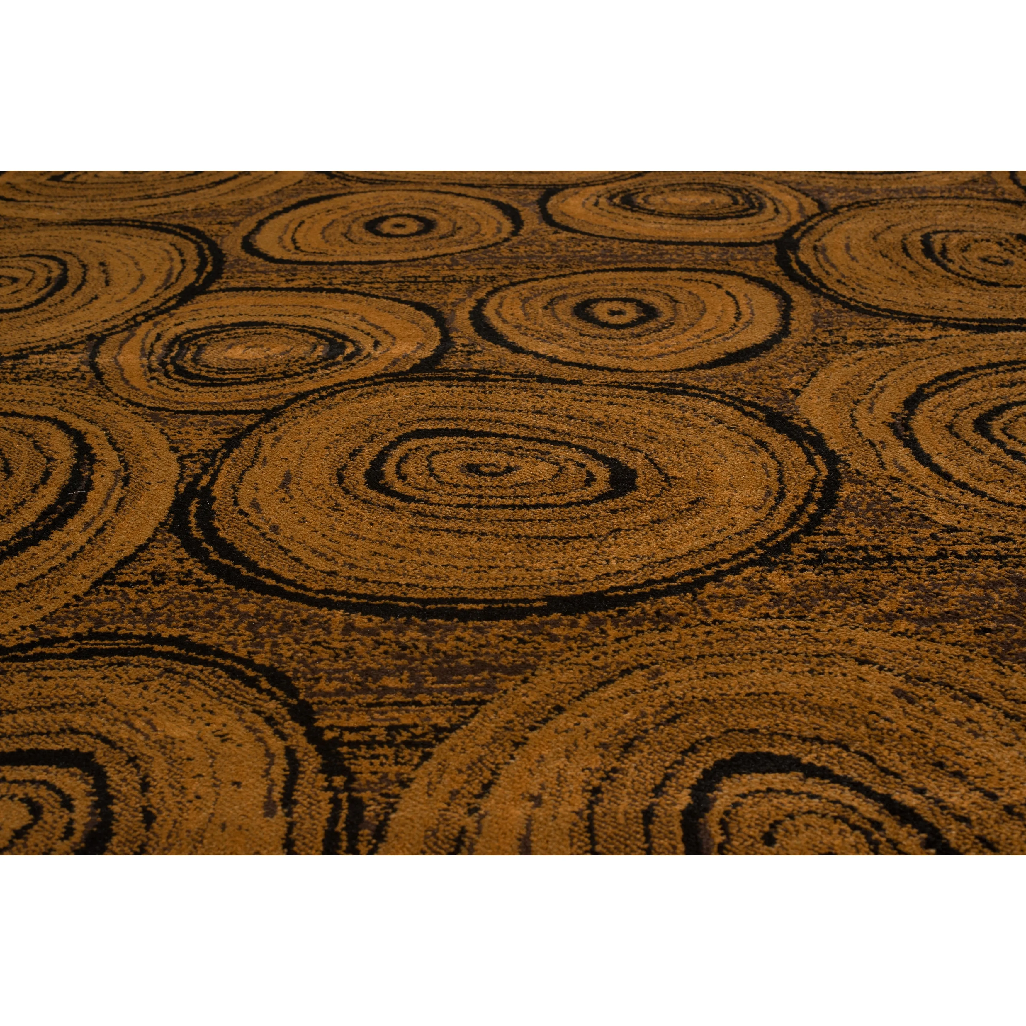 Carbon Loft Page Brown Rustic Area Rug