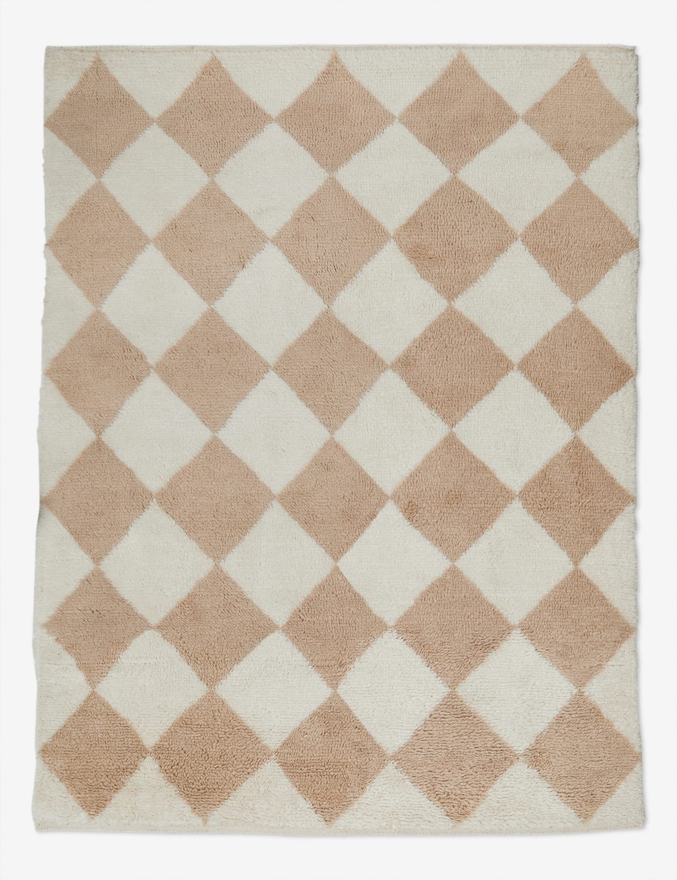 Cariad Hand-Knotted Wool Moroccan Shag Rug