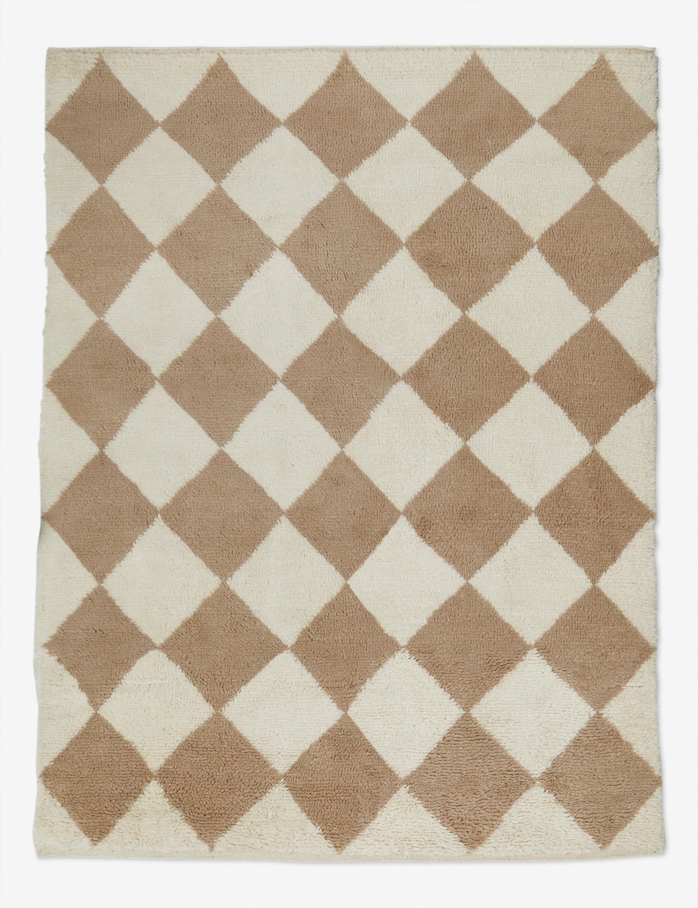 Cariad Hand-Knotted Wool Moroccan Shag Rug