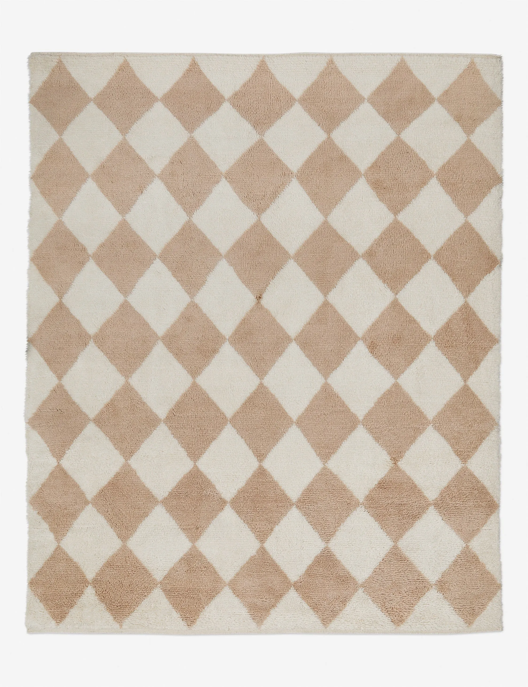Cariad Hand-Knotted Wool Moroccan Shag Rug