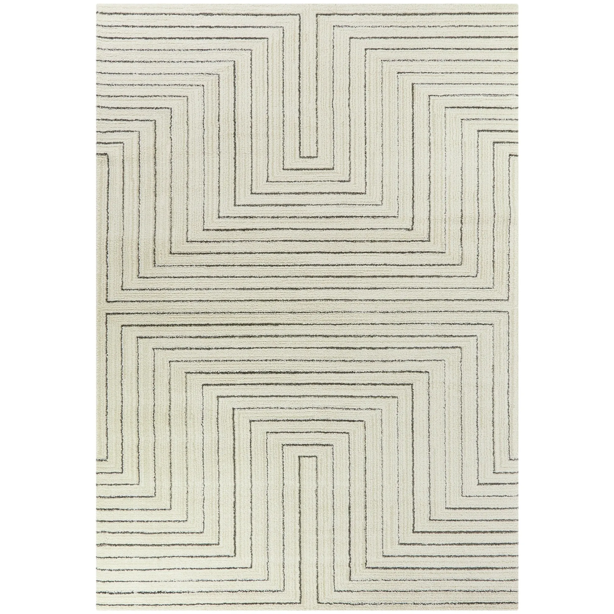 Carmody Modern Geometric Art Deco Area Rug