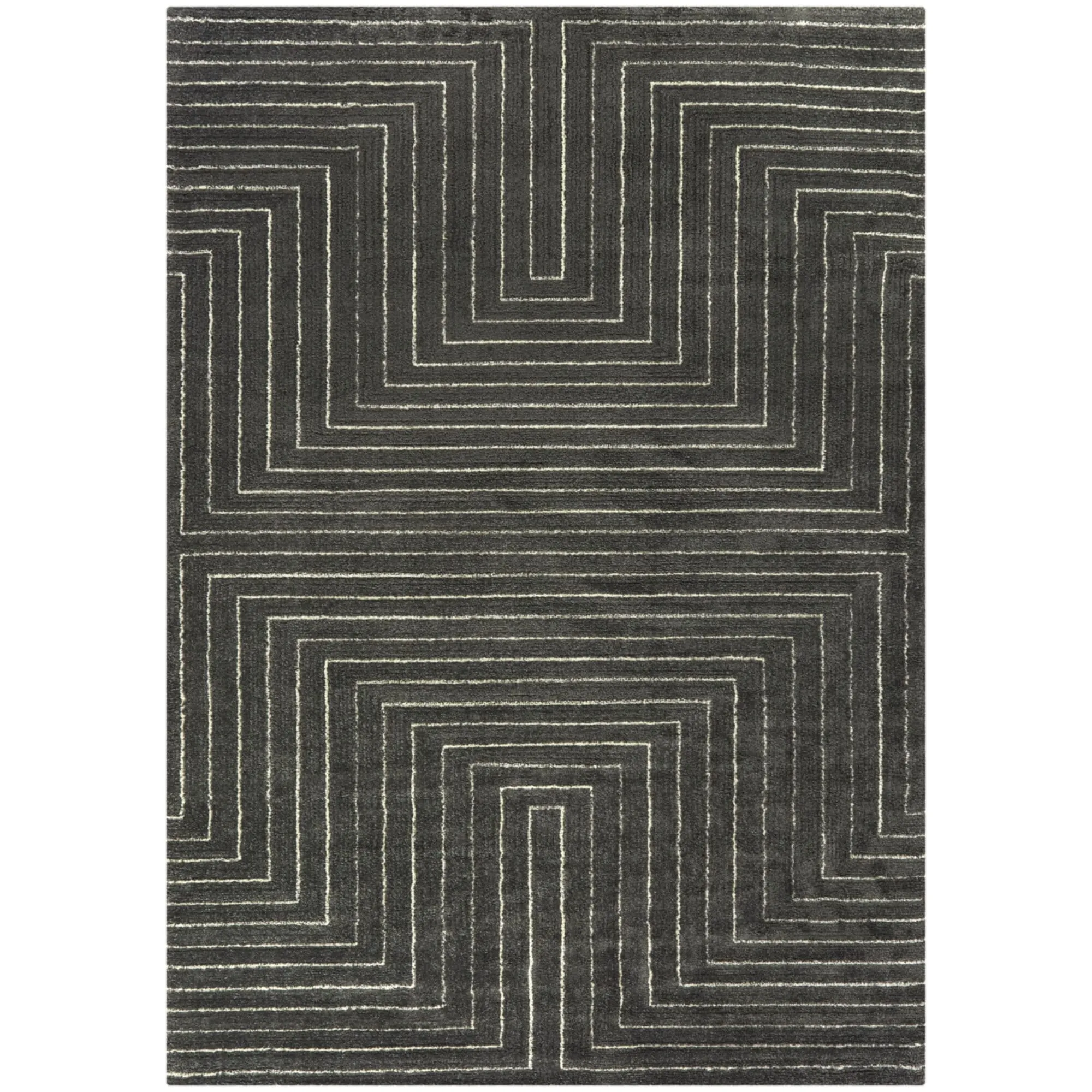 Carmody Modern Geometric Art Deco Area Rug